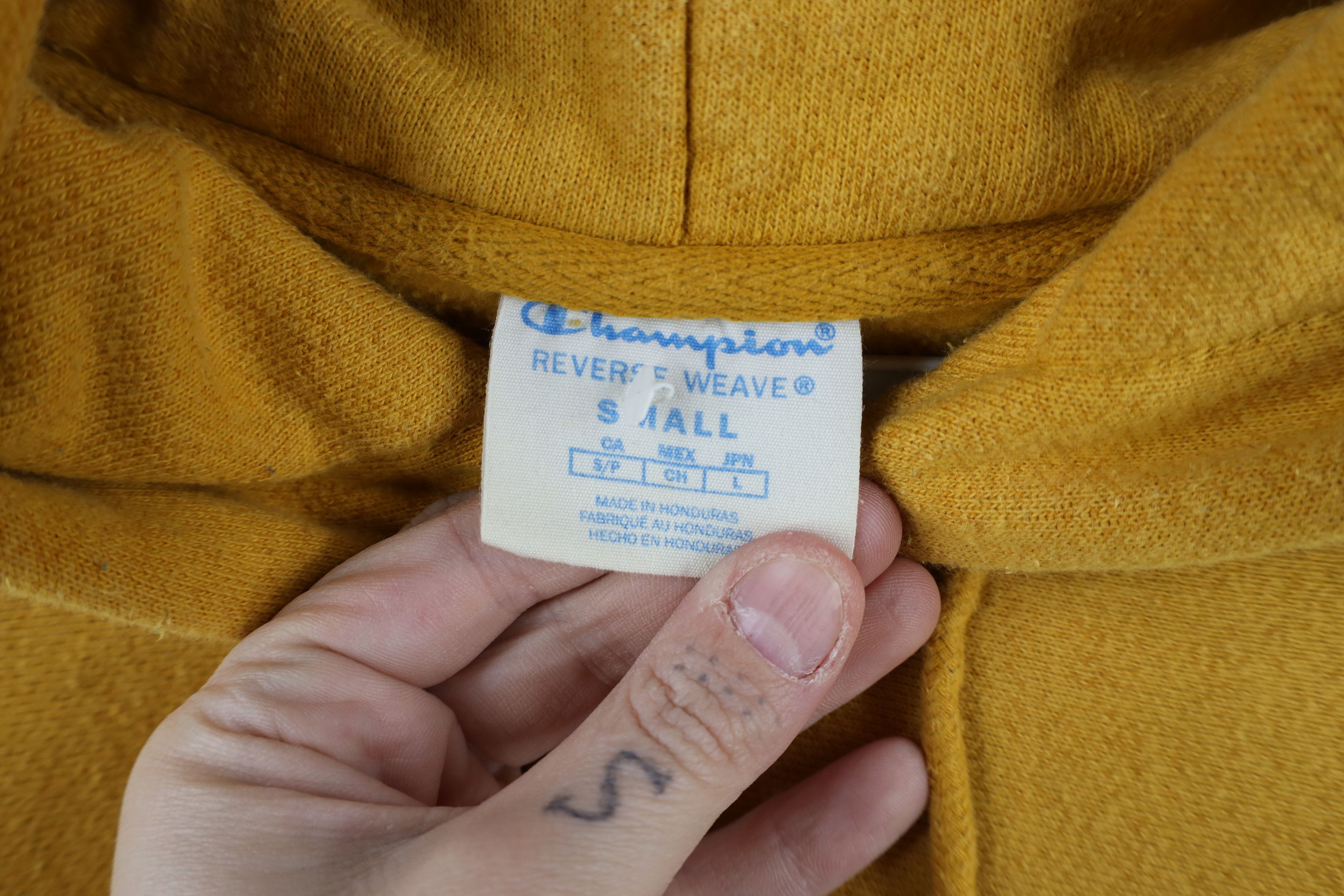 Champion × Vintage Vintage Y2K Champion Reverse Weave Heavyweight Hoodie Size US S / EU 44-46 / 1 - 10 Thumbnail
