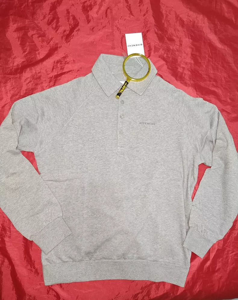 Givenchy Givenchy SS24 Letter Print Collar Straight Long Sleeve Hoo Size US M / EU 48-50 / 2 - 1 Thumbnail