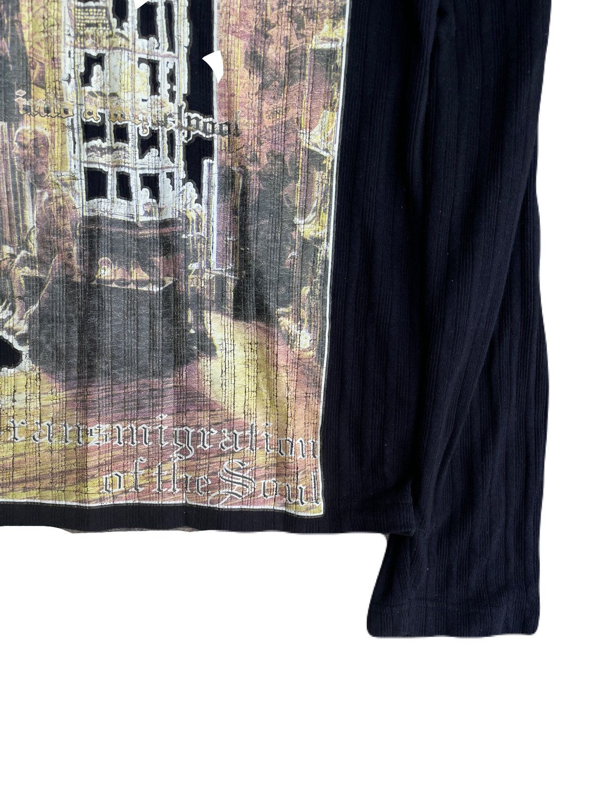 If Six Was Nine 2000s IN THE ATTIC Poem Reincarnation Long Sleeve Tee Vkei Size US S / EU 44-46 / 1 - 6 Thumbnail