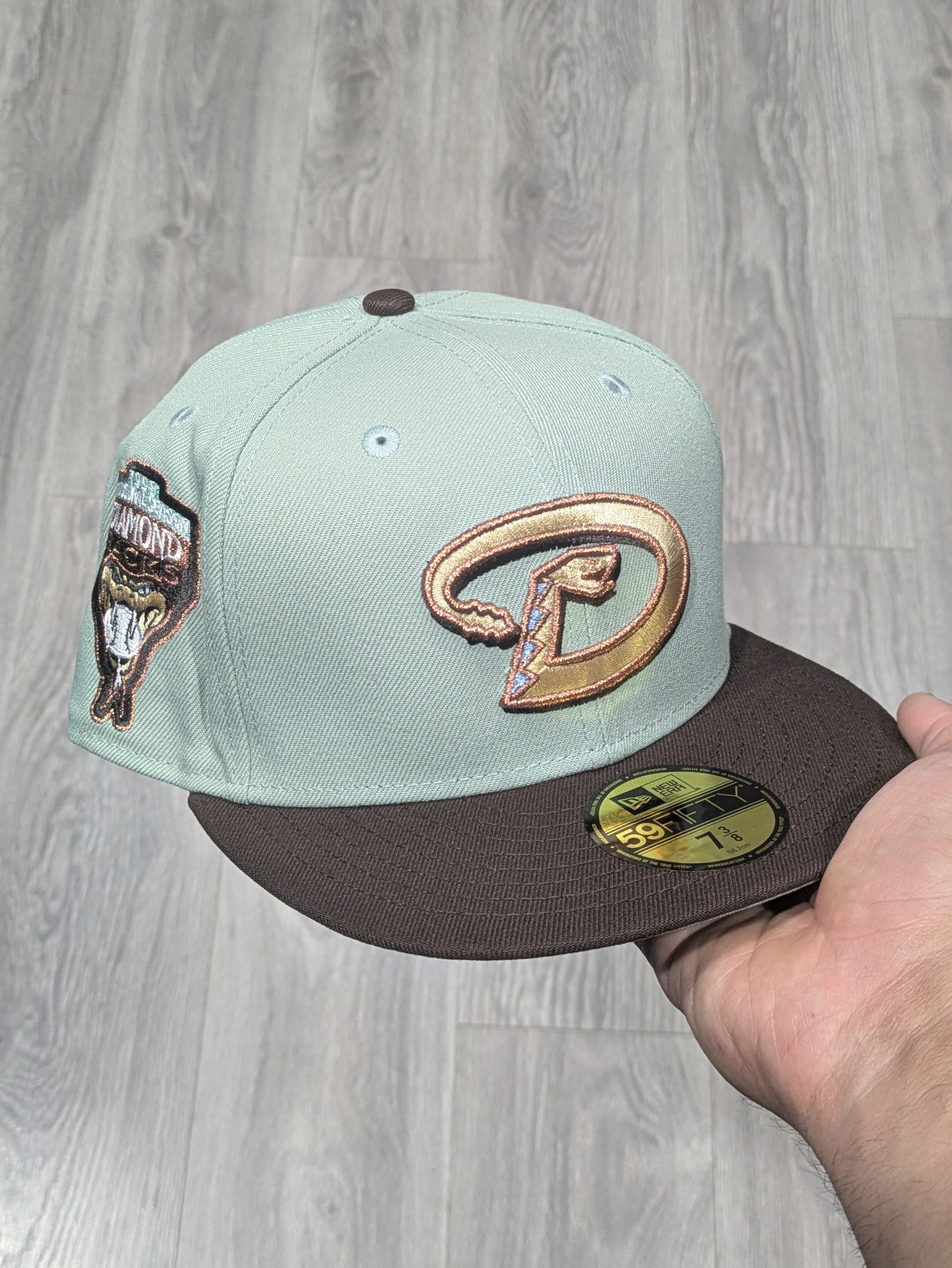 59fifty Arizona Diamondbacks 7 3/8 Green Brown Limited