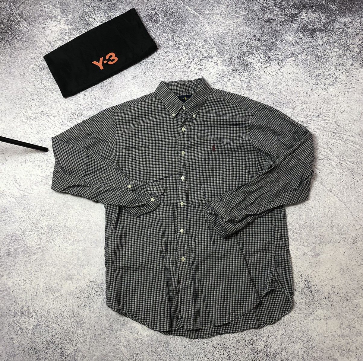 Vintage Men’s polo Ralph Lauren size Xl y2k drill shirt casual Size US XL / EU 56 / 4 - 1 Thumbnail