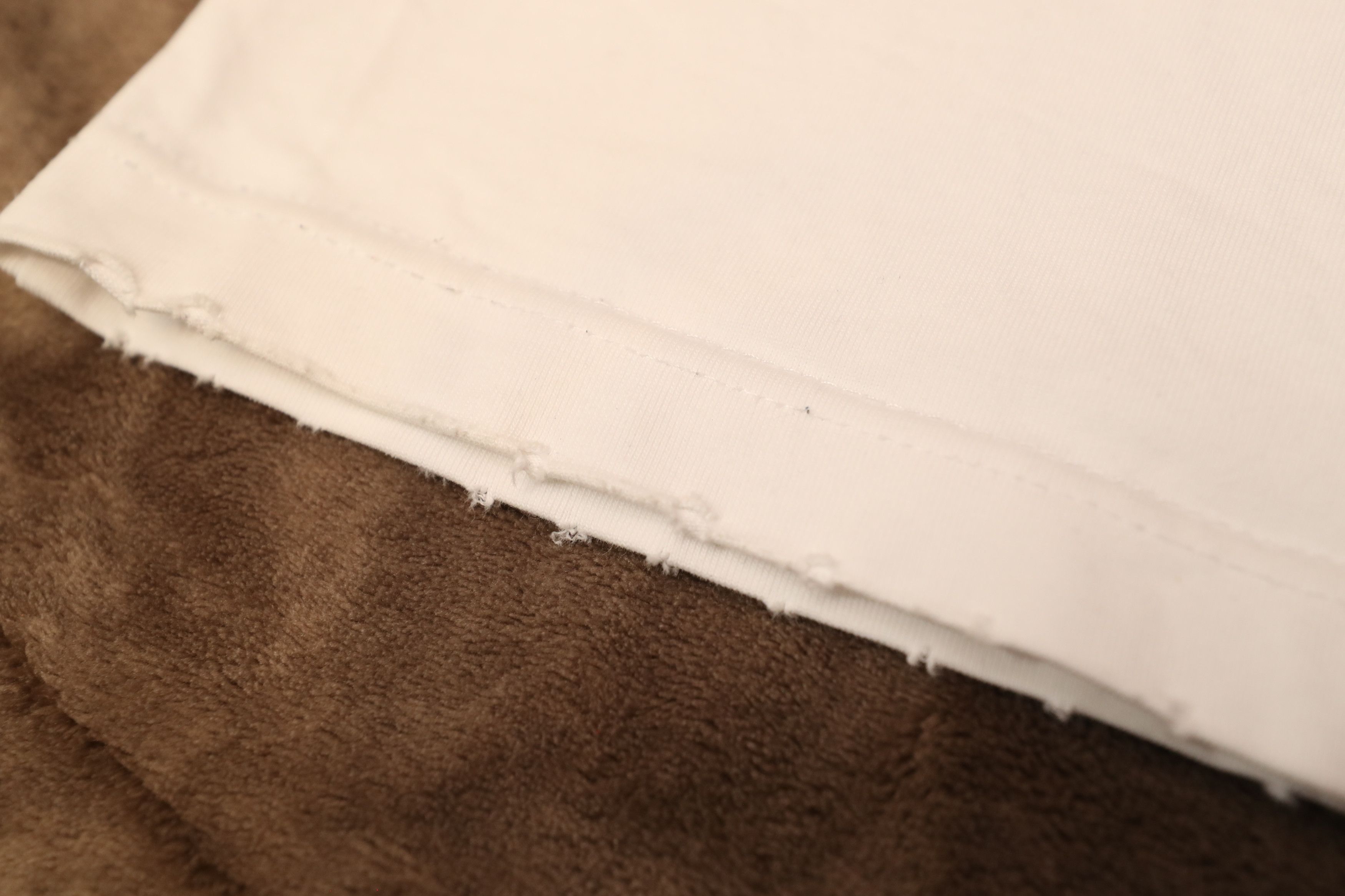 Other The Perfect T - Blank Washed and Distressed White Tee (L) Size US L / EU 52-54 / 3 - 6 Thumbnail