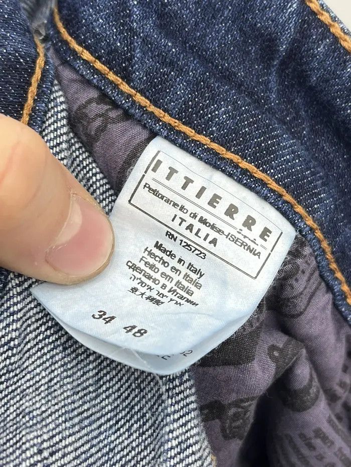 John Galliano John Galliano Distressed G Embroidered Denim Jeans Size US 34 / EU 50 - 6 Thumbnail