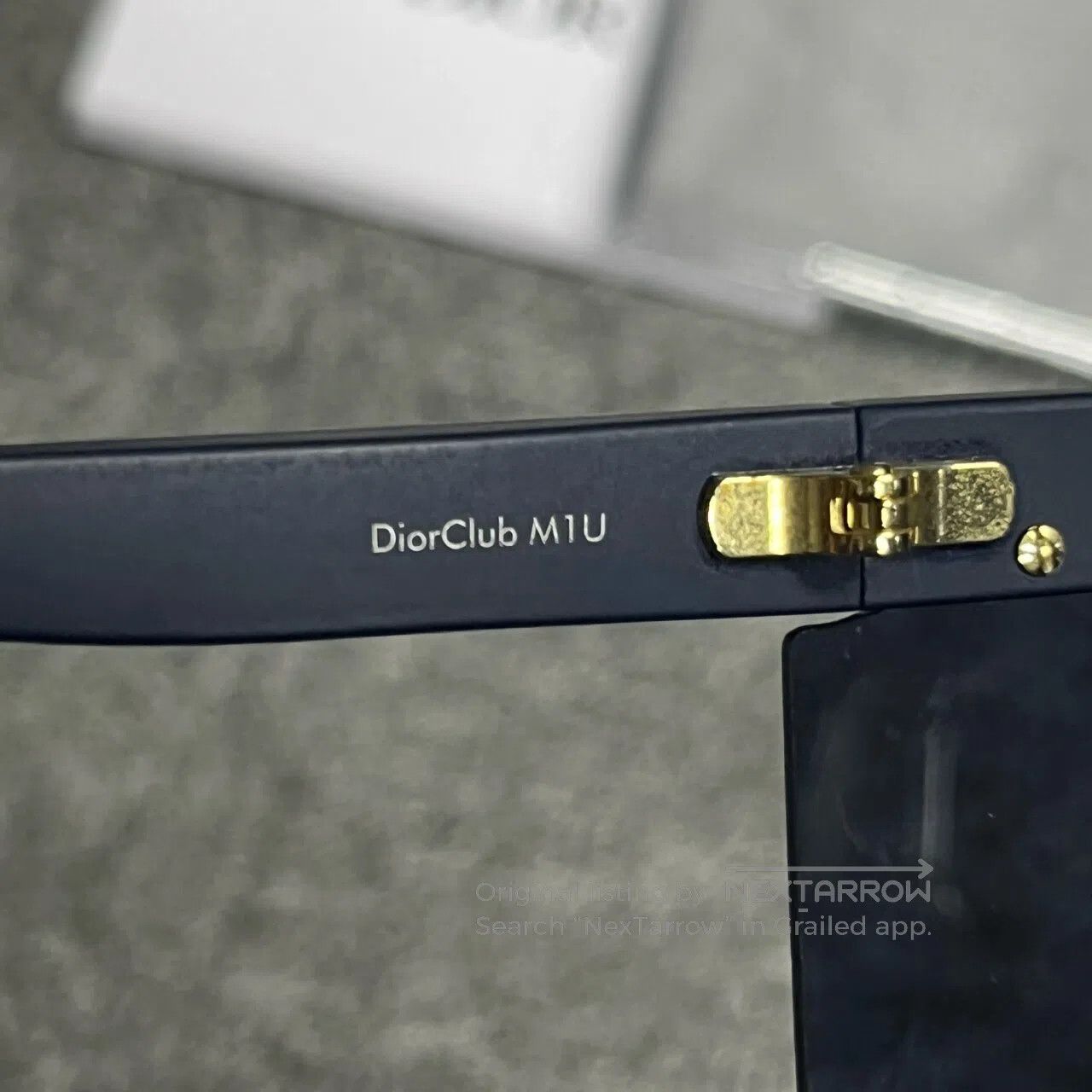 Dior Dior One-piece Ruiyue printed square sunglasses| Size ONE SIZE - 5 Thumbnail
