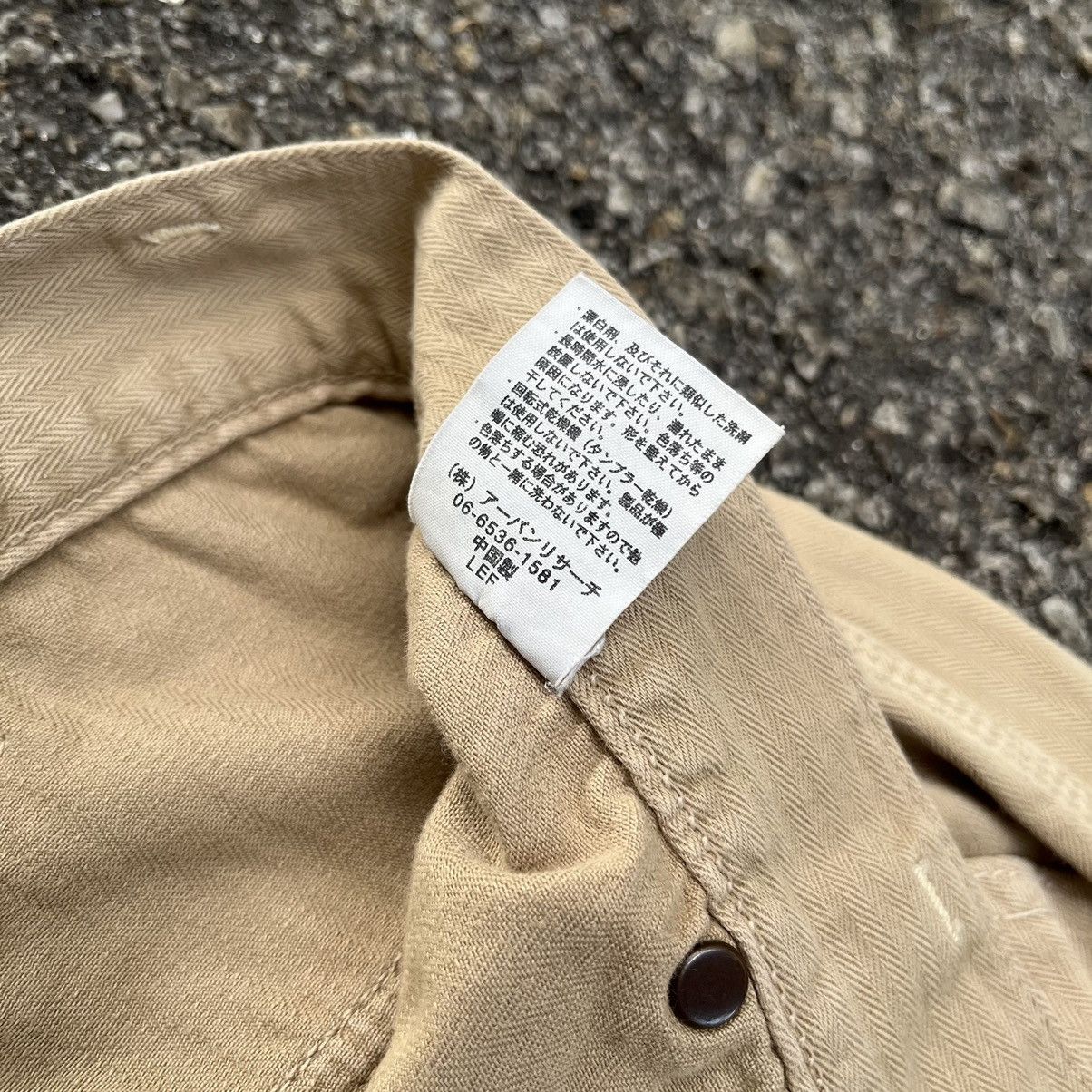 URBAN RESEARCH DOORS HBT Fatigue Urban Research Doors Baker Pants Buckle Back Size US 32 / EU 48 - 8 Thumbnail