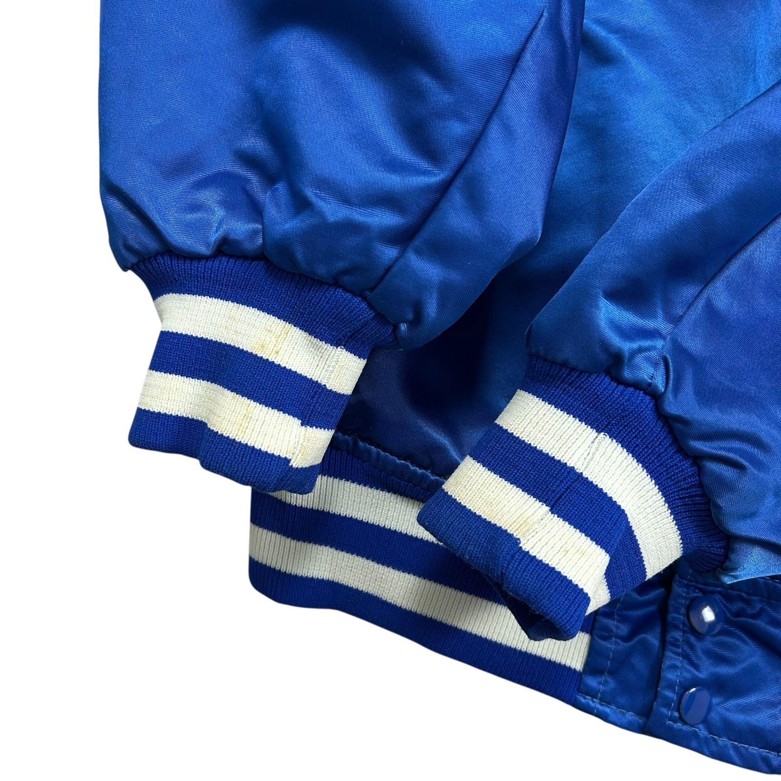 MLB RARE VTG 90s Dodgers Valenzuela 34 STARTER SATIN JACKET Size US M / EU 48-50 / 2 - 9 Thumbnail