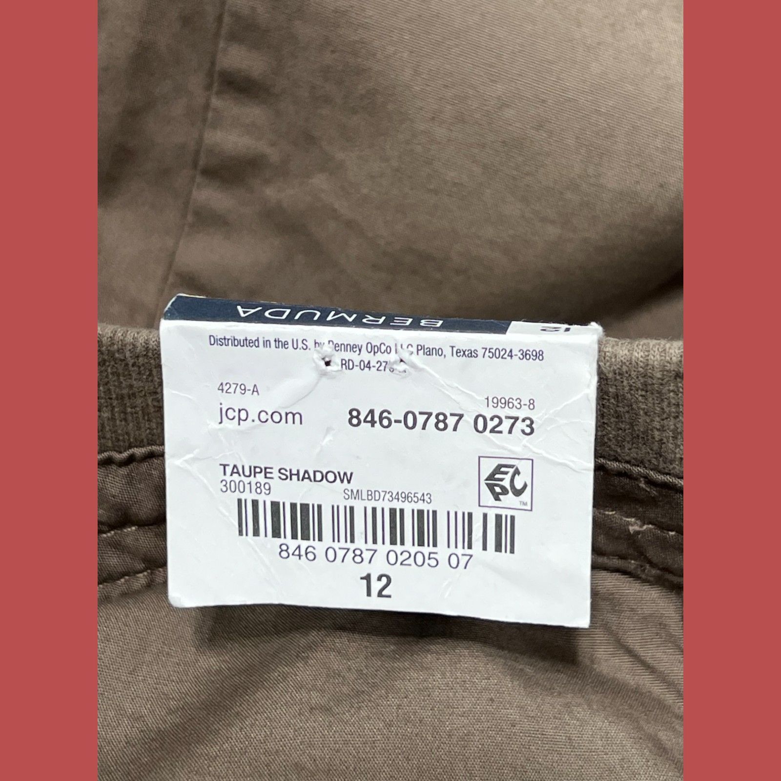 Other St. John's Bay - Women's Mid-Rise Cargo Bermuda Short - Brow Size 34" / US 12 / IT 48 - 11 Thumbnail