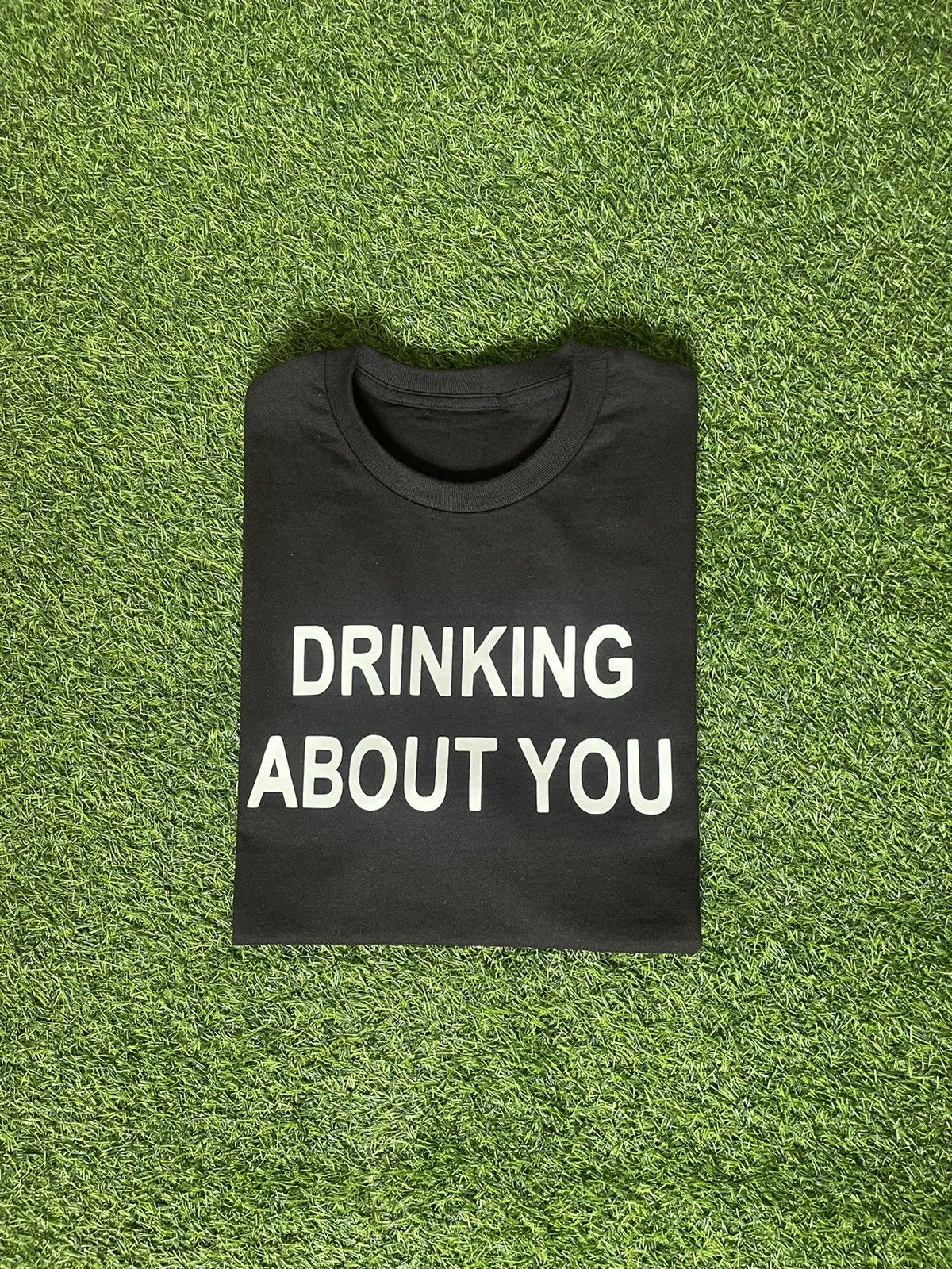 Vintage DRINKING ABOUT YOU TSHIRT Size US L / EU 52-54 / 3 - 1 Preview