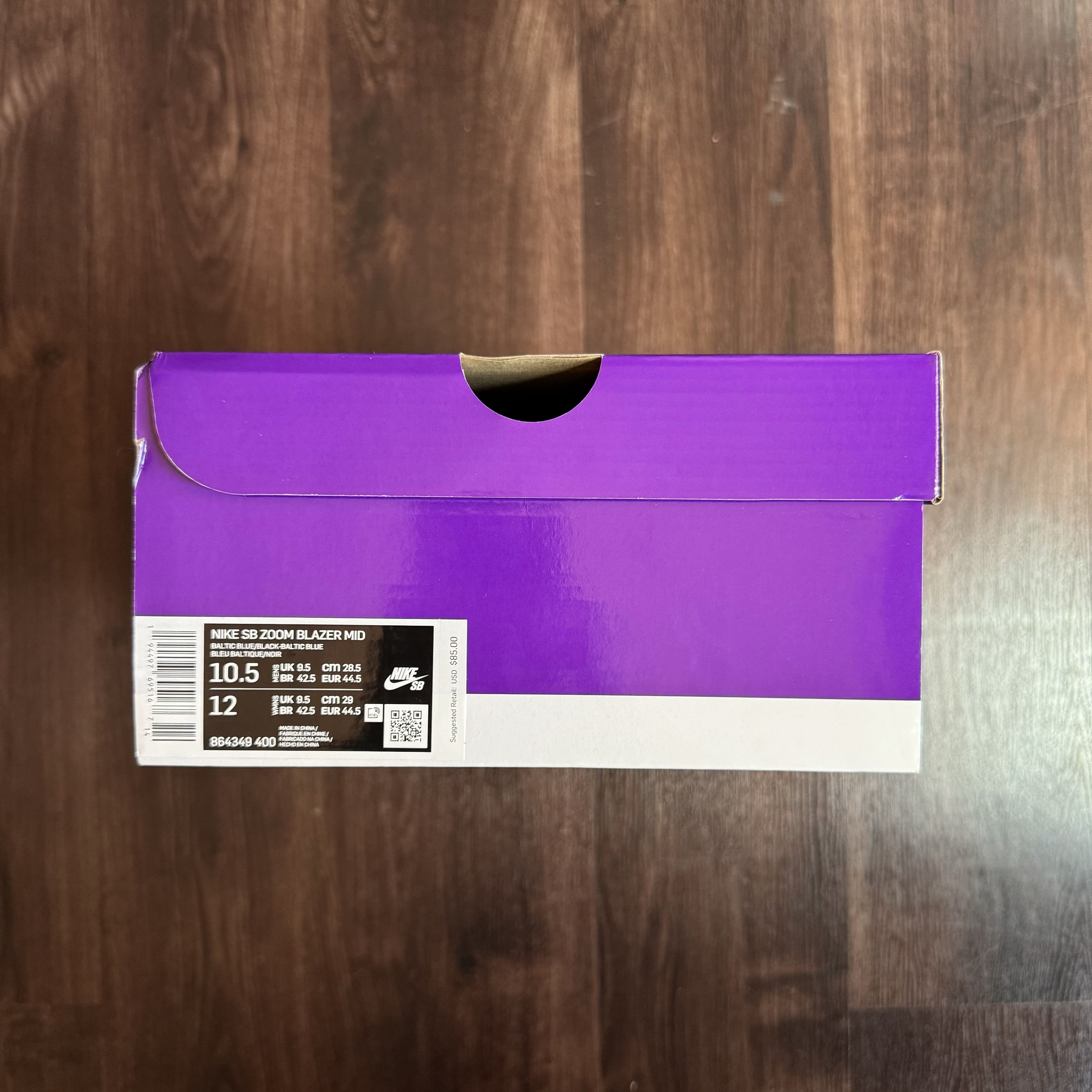 Nike Blazer Mid SB "Baltic" (Invert Pack) Size US 10.5 / EU 43-44 - 6 Thumbnail