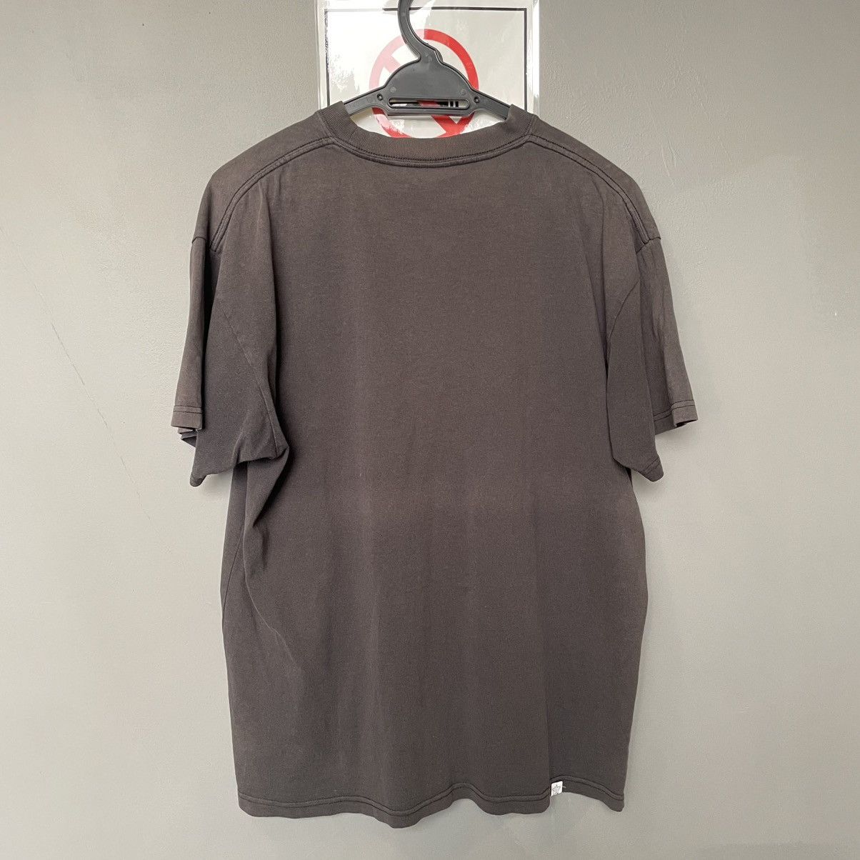 Japanese Brand Thrashed Faded Vintage Y2K Brooklyn Overall ERD GRUNGE TEE Size US L / EU 52-54 / 3 - 4 Thumbnail