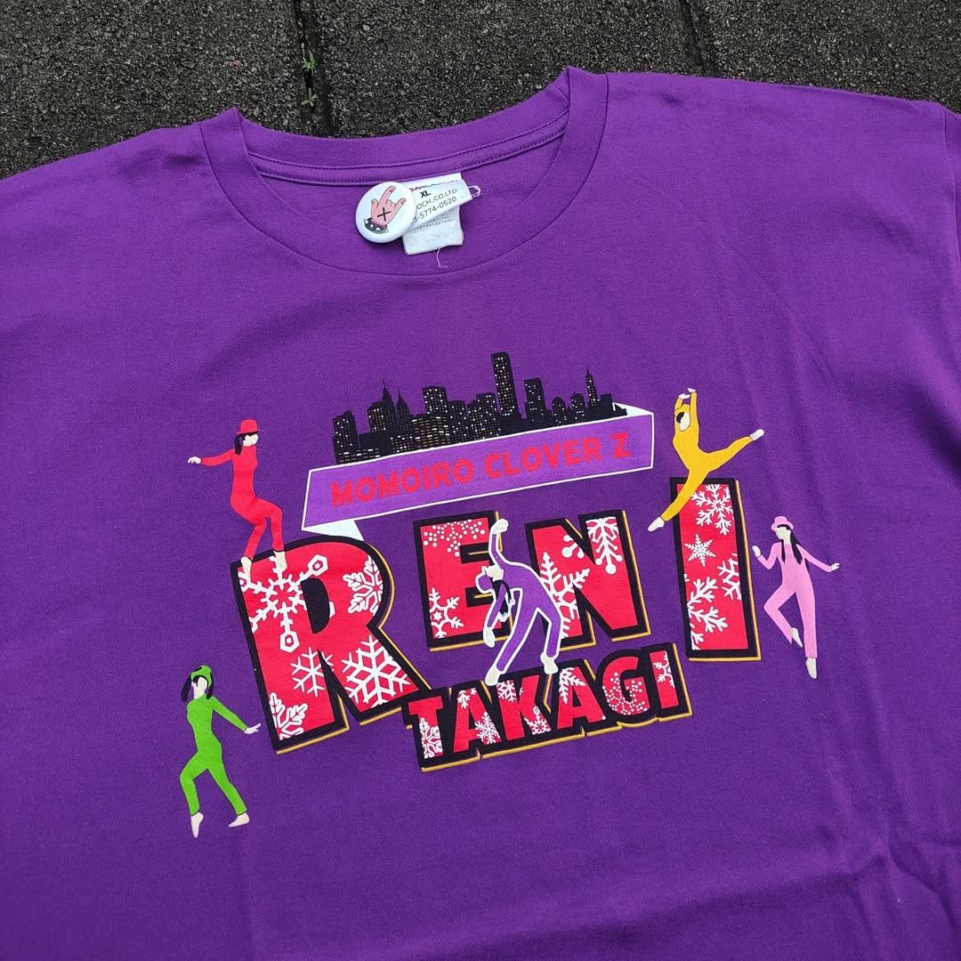Band Tees Momoiro Clover Z Reni Takagi 2014 Tee Size US XL / EU 56 / 4 - 1 Thumbnail