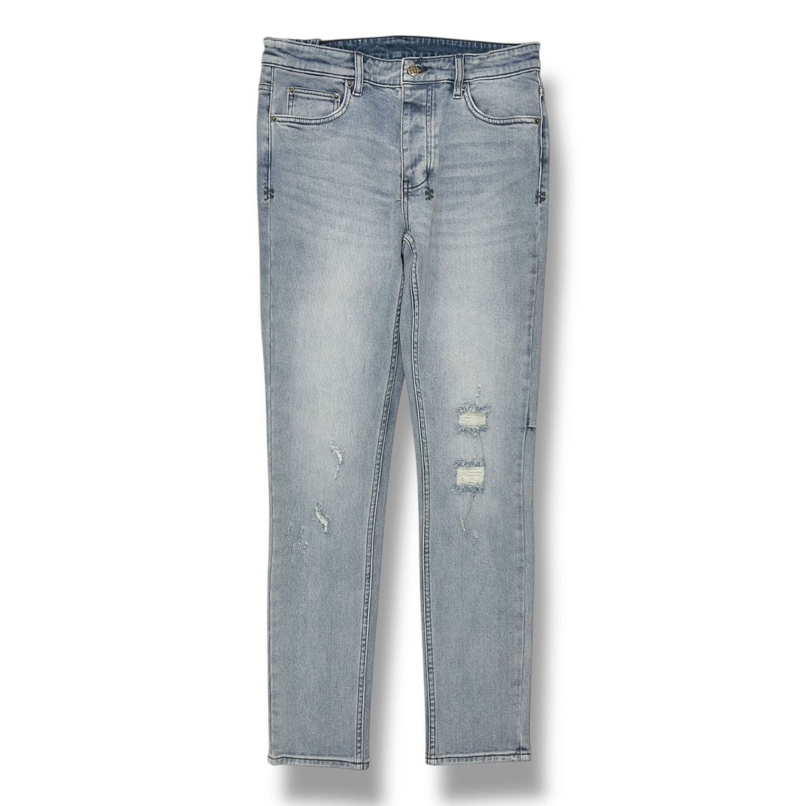 Ksubi KSUBI - Chitch Philly Blue Silver BG Size US 32 / EU 48 - 1 Thumbnail