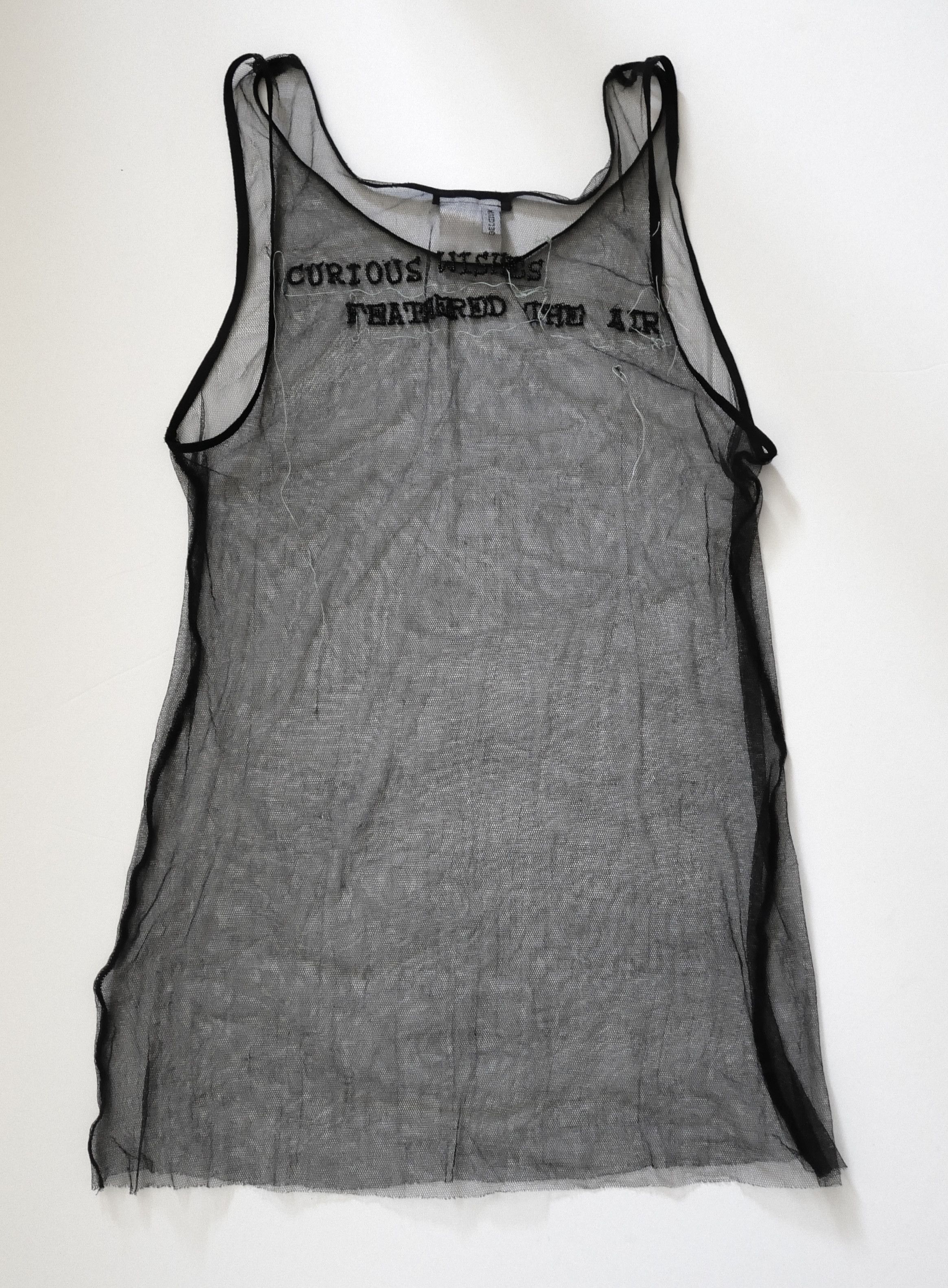 Ann Demeulemeester Ann Demeulemeester 2000 Curious Wishes Feathered The Air Top Size M / US 6-8 / IT 42-44 - 3 Thumbnail