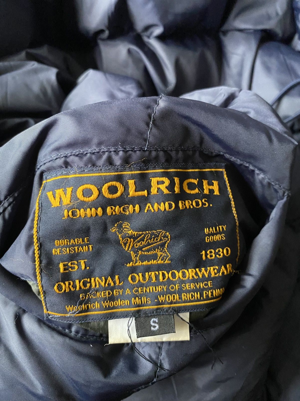 Woolrich Woolen Mills Woolrich Reversible Puffer Down Jacket Size US S / EU 44-46 / 1 - 3 Thumbnail