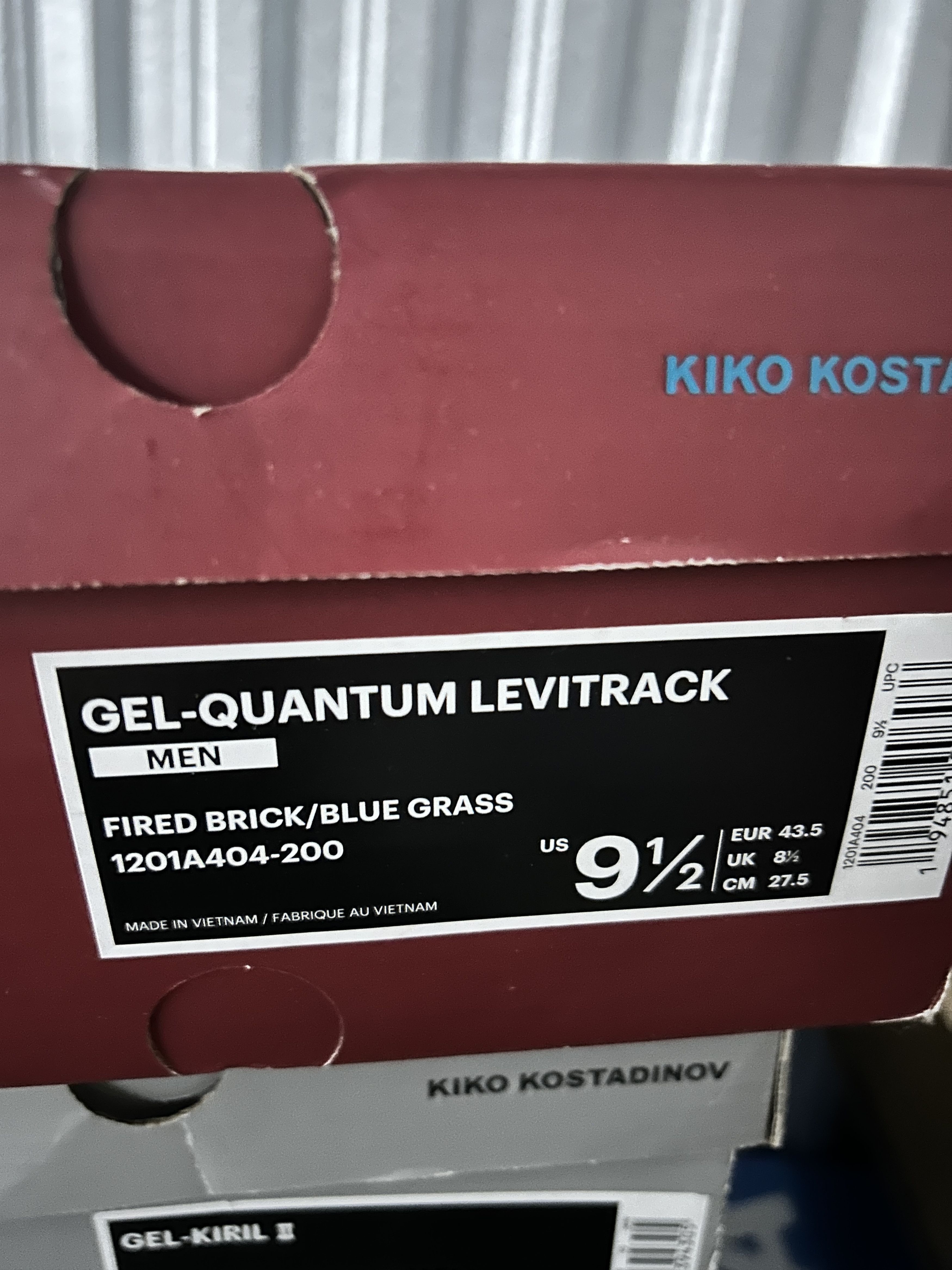 Asics × Kiko Kostadinov ASICS Kiko Kostadinov GEL-QUANTUM LEVITRACK 200 Size US 9.5 / EU 42-43 - 7 Thumbnail