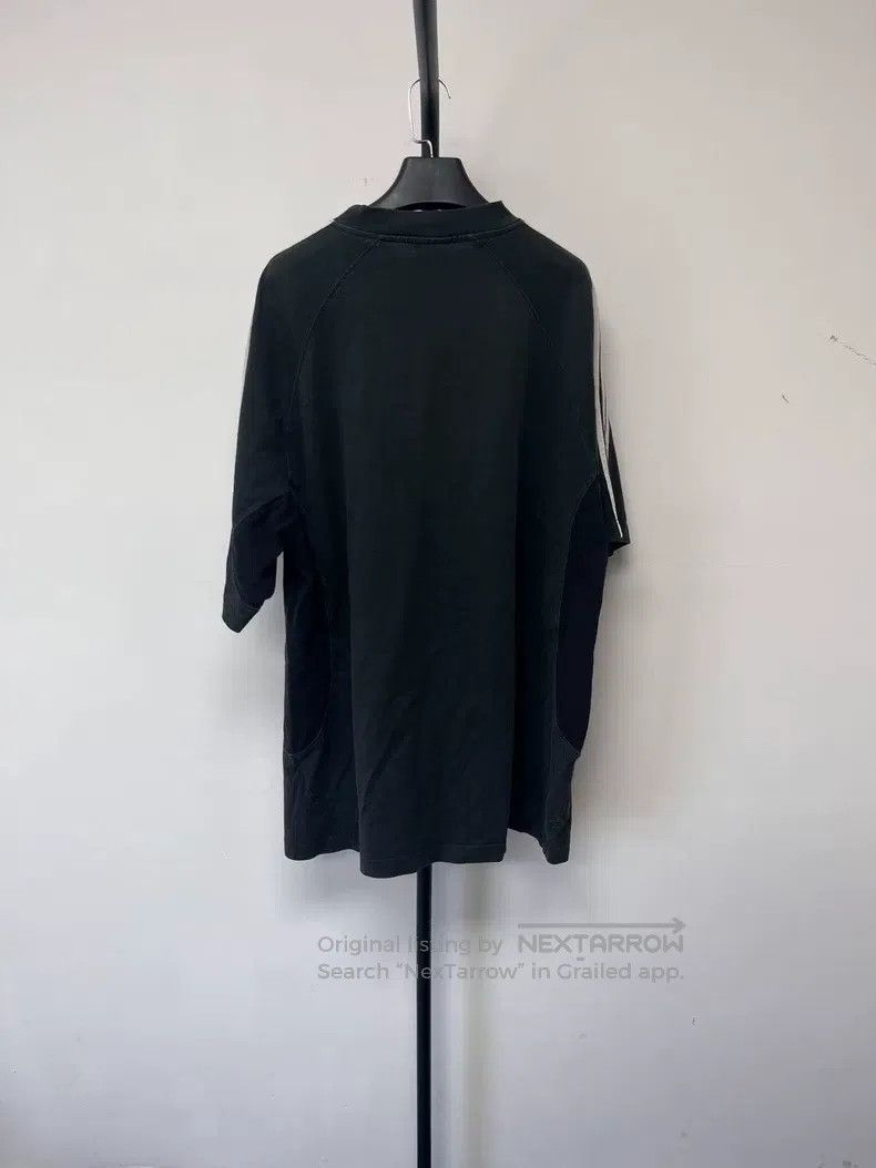Balenciaga Balenciaga Logo Printed Striped Edge Round Neck Short Slee Size US S / EU 44-46 / 1 - 2 Thumbnail