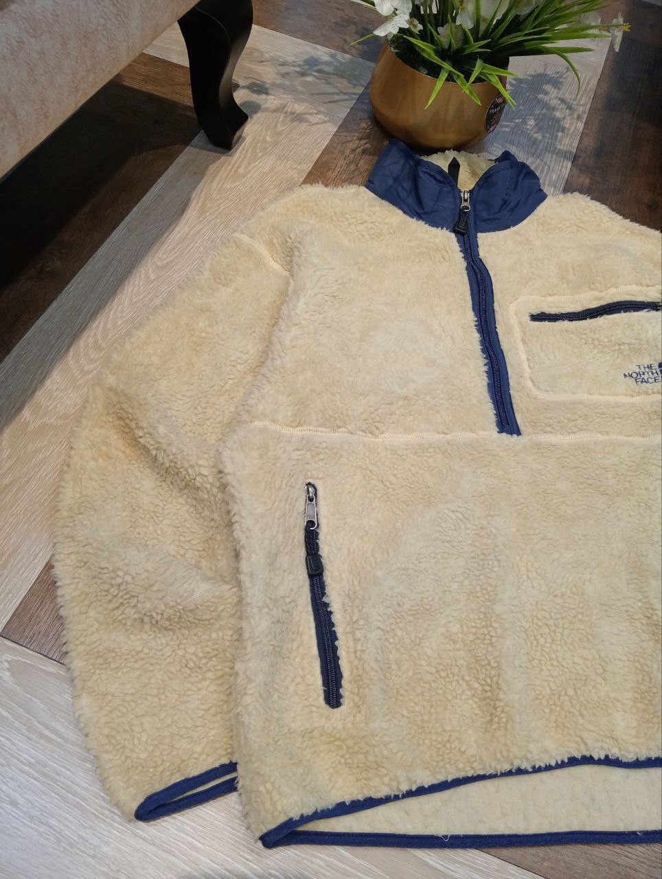 The North Face VINTAGE THE NORTH FACE SHERPA FLEECE HALF ZIPPER JACKET Size US M / EU 48-50 / 2 - 5 Thumbnail