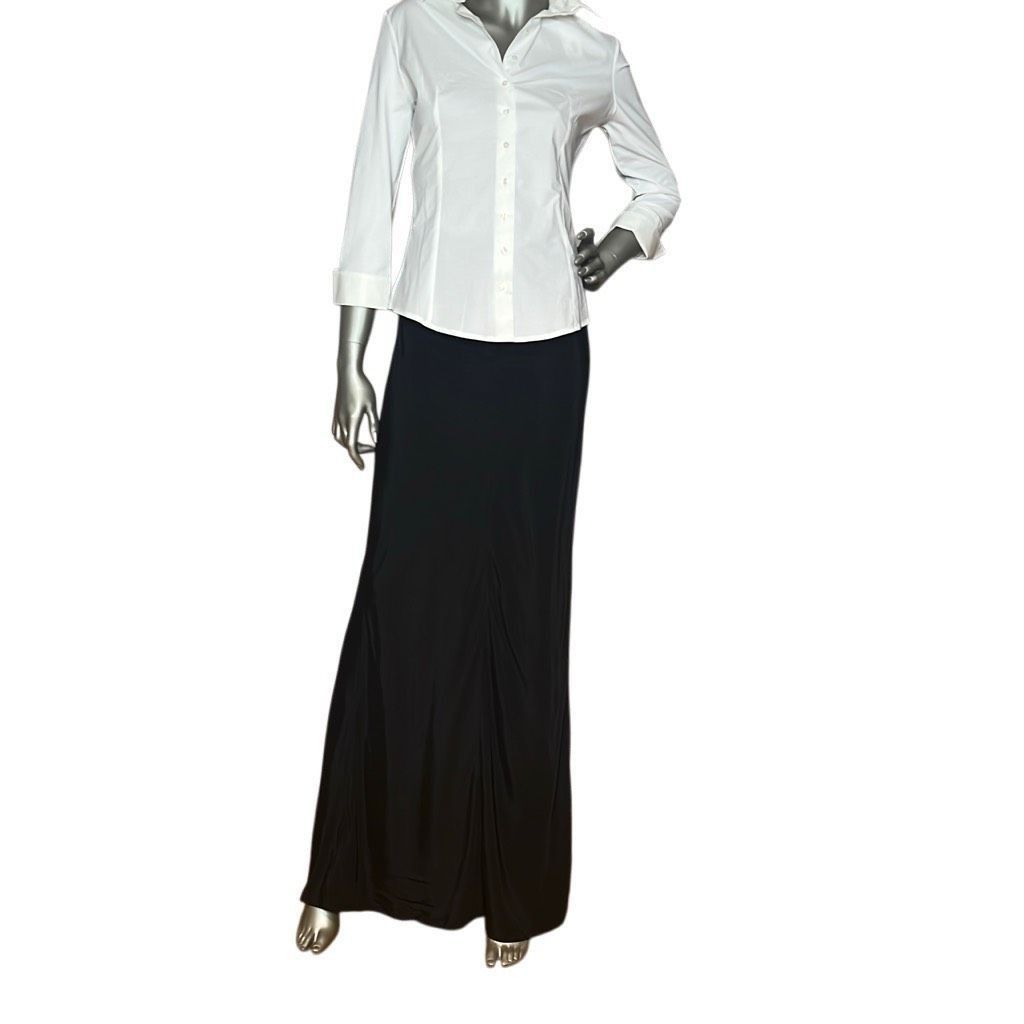 John Richmond NWT John Richmond X Black Maxi Skirt Size 30" / US 8 / IT 44 - 1 Thumbnail