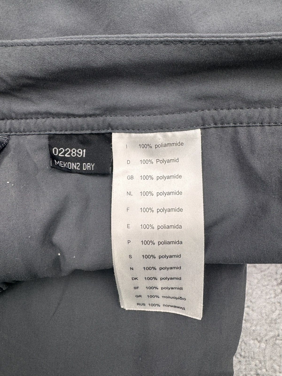 SALEWA Salewa Men Convertible Hiking Pants Dark Grey Size XXL Size US 38 / EU 54 - 11 Thumbnail