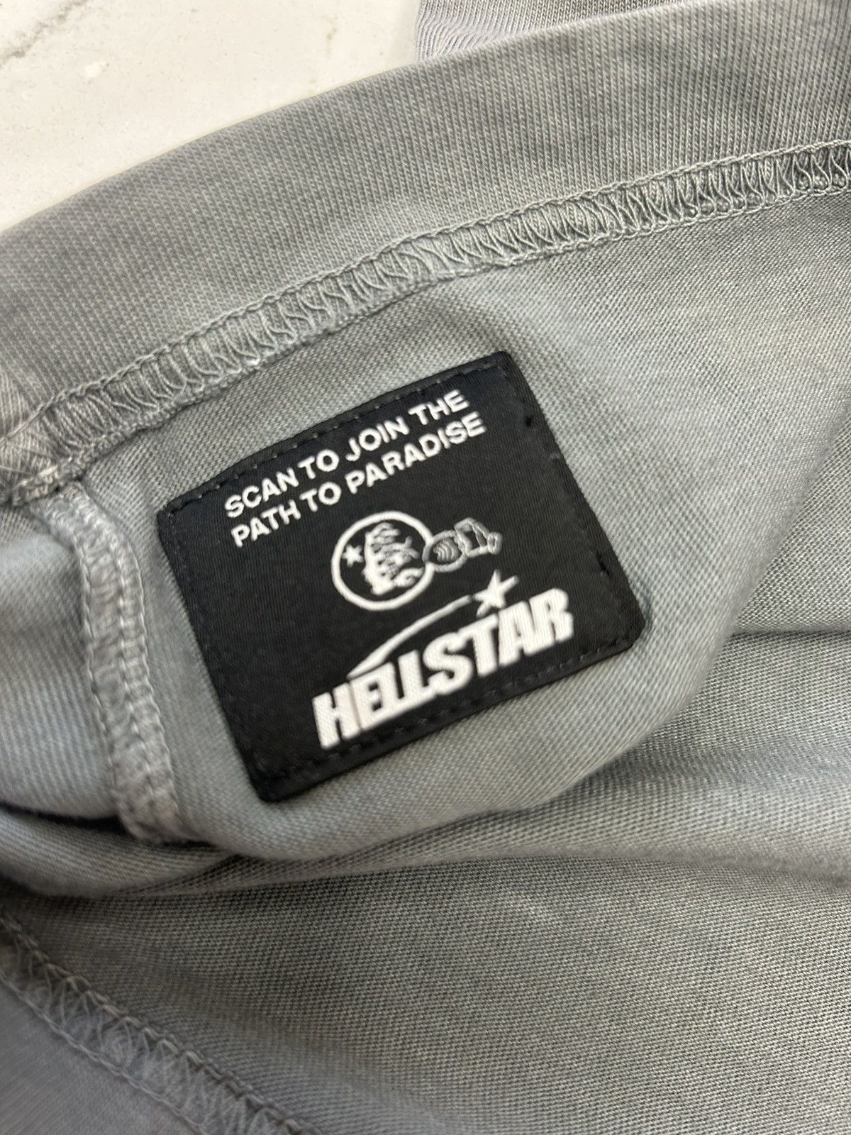 HELLSTAR HELLSTAR Sports Core Logo Gel Tee Grey Size US XL / EU 56 / 4 - 5 Thumbnail