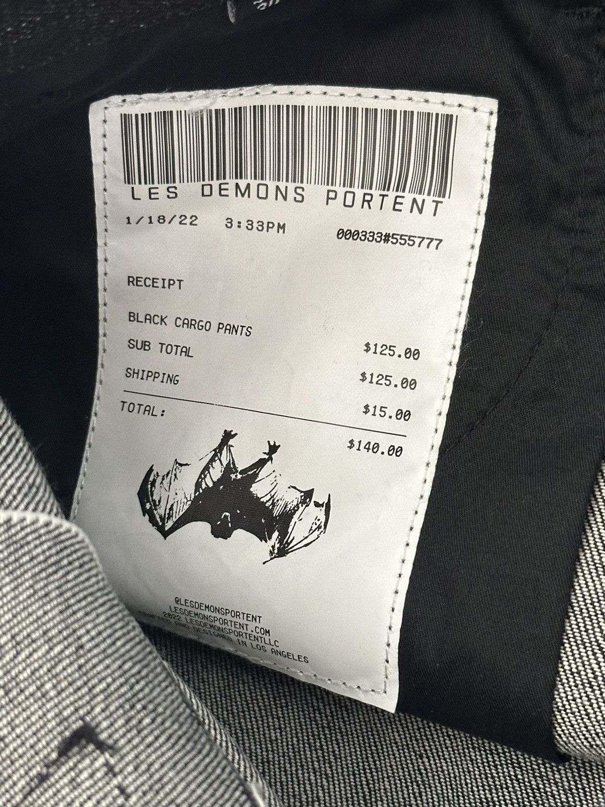 Other LesDemonsPortent Black Cargo Denim Size US 32 / EU 48 - 8 Thumbnail