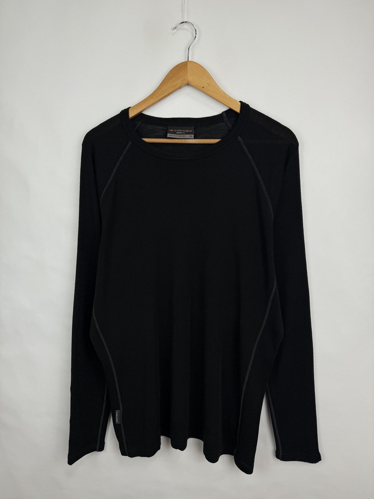 Icebreaker 🇳🇿 Icebreaker Merino Wool Base Layer Long Sleeve Rare Size US XXL / EU 58 / 5 - 2 Thumbnail