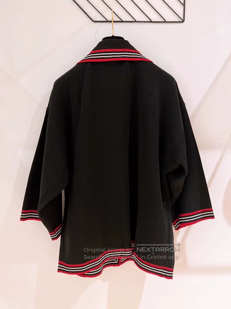 Gucci Gucci Navy-style black knitted jacket Size S / US 4 / IT 40 - 2 Thumbnail