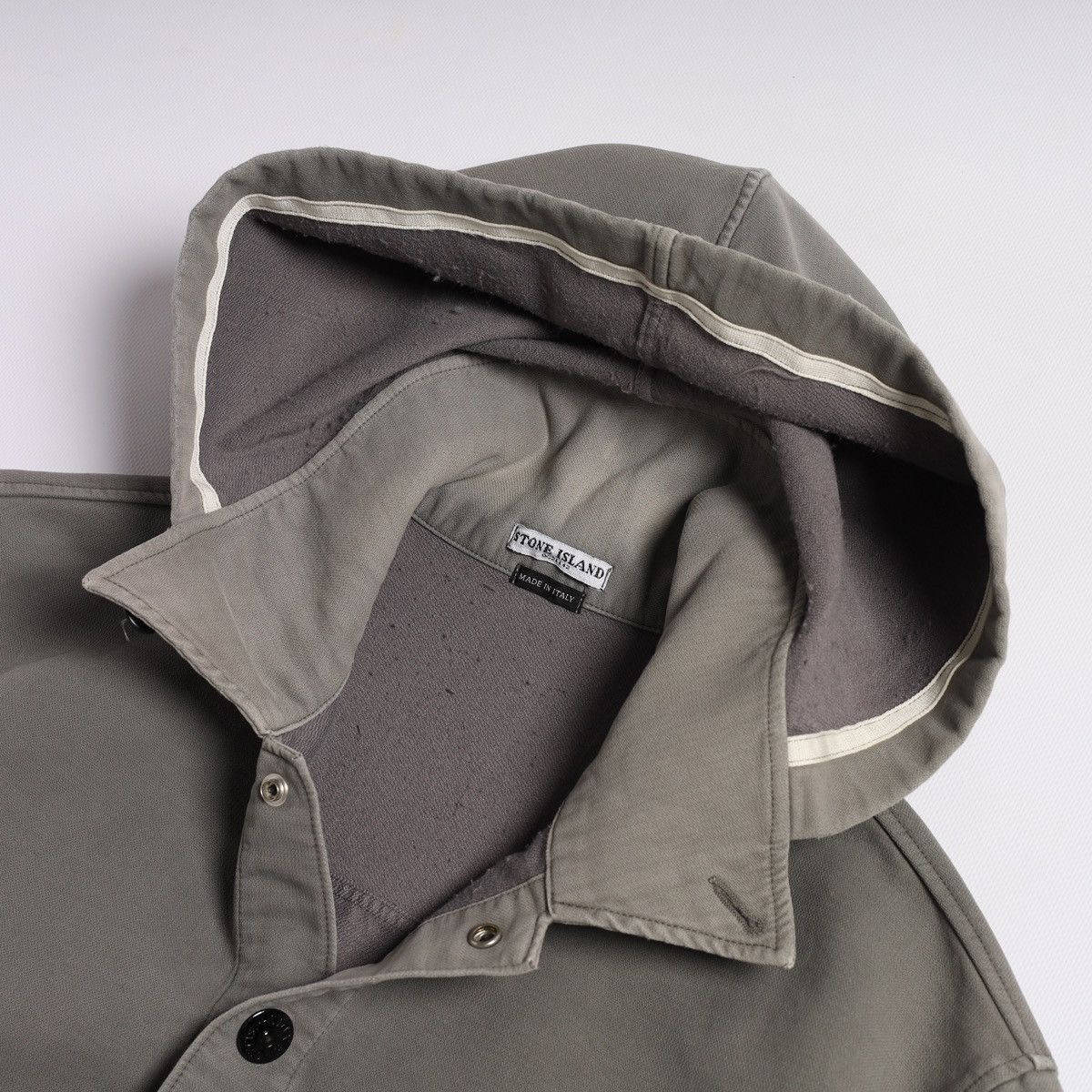Stone Island Stone Island AW2004 Vintage Garment Dyed Stone Washed Jacket Size US L / EU 52-54 / 3 - 8 Thumbnail