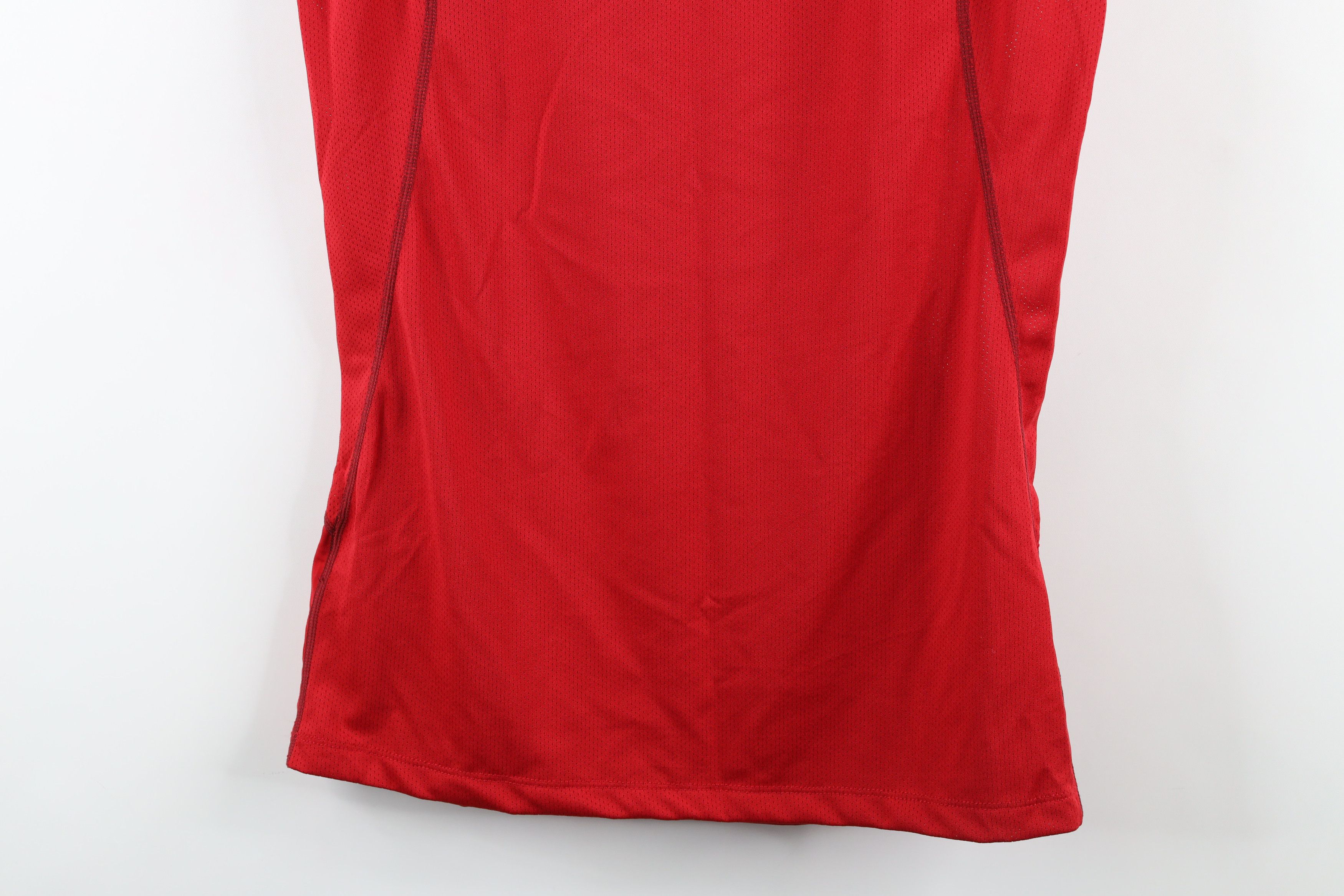 Nike × Vintage Nike Pro Combat Compression Sleeveless Training T-Shirt Red Size US S / EU 44-46 / 1 - 13 Thumbnail