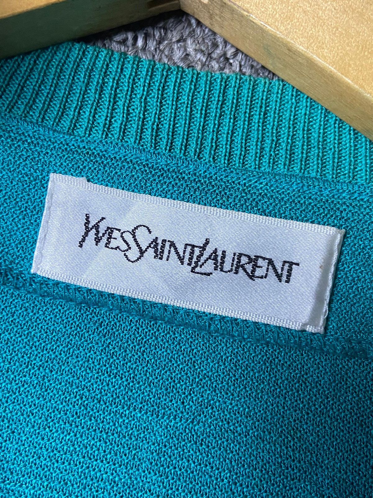 Yves Saint Laurent Yves Saint Laurent Knitted Button Jacket (165) Size M / US 6-8 / IT 42-44 - 8 Thumbnail