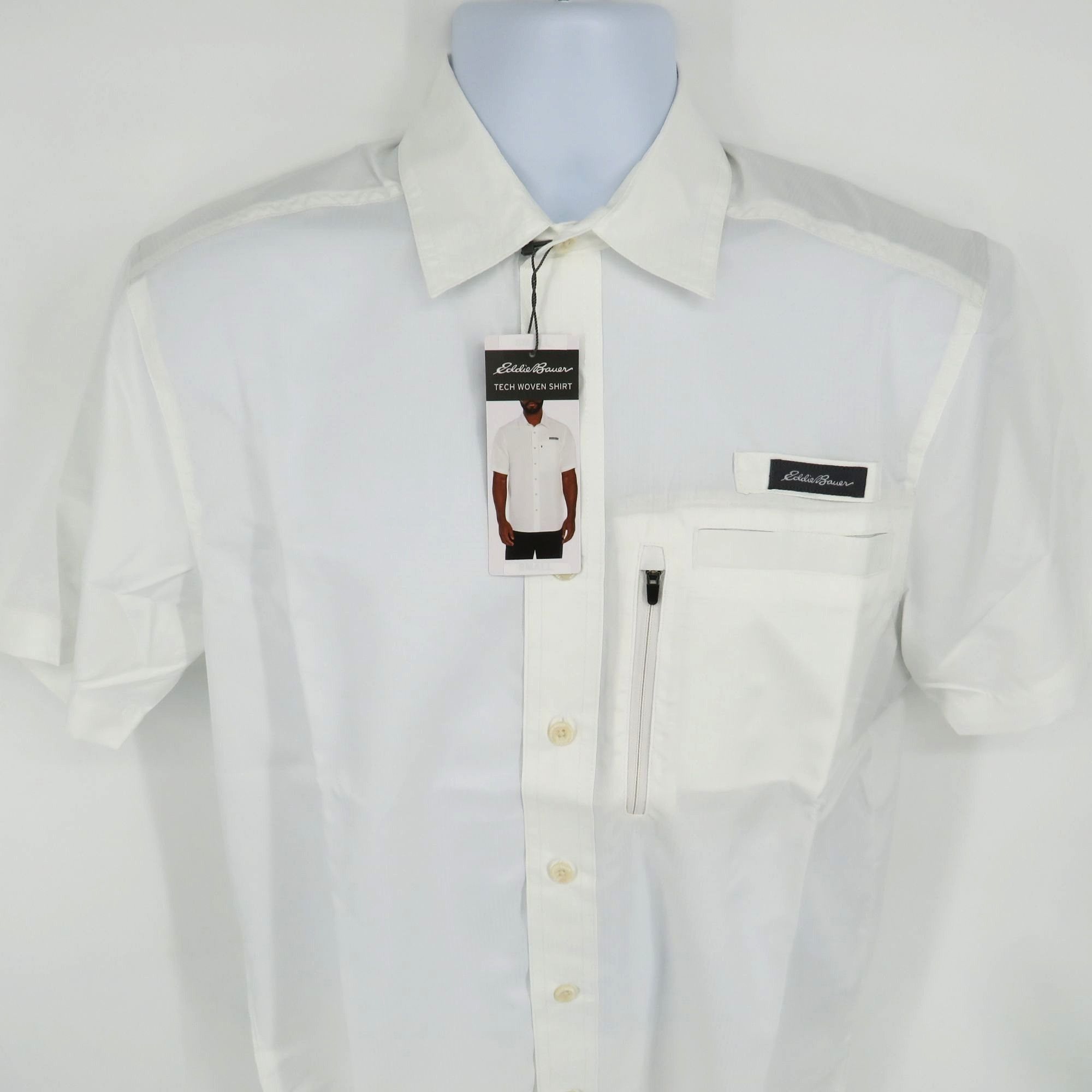 Eddie Bauer Eddie Bauer Men's XXL Classic Fit Moisture Wicking UPF 40 W Size US XXL / EU 58 / 5 - 3 Thumbnail