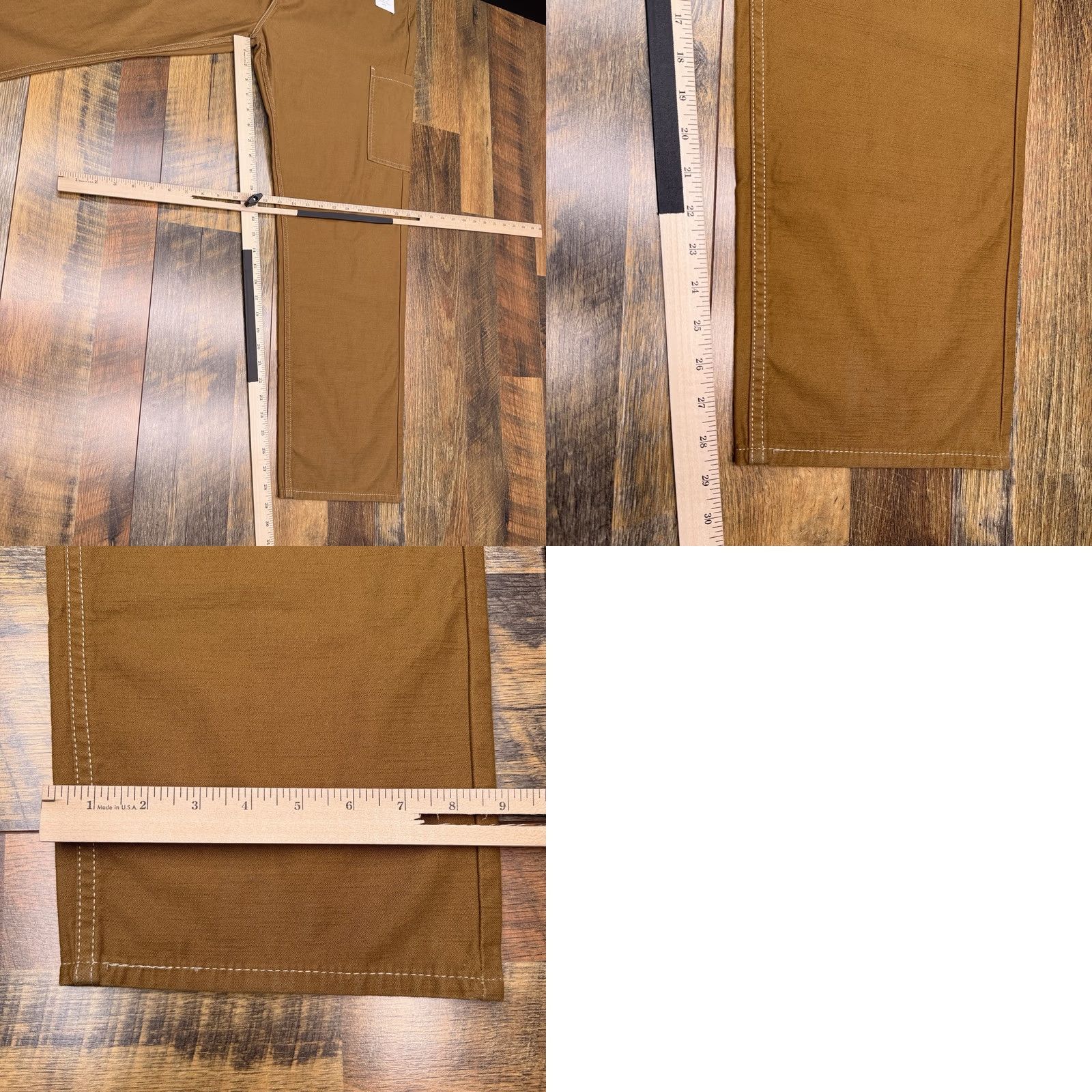 Denizen VINTAGE Denizen Jeans Women 14 W32 Tan Mid Rise Loose Straight 90s | Denim Brown 5-Pocket Logo Zip Mens? Size 36" / US 14 / IT 50 - 9 Thumbnail