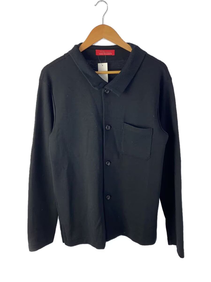 Yohji Yamamoto YOHJI YAMAMOTO Y's for men Wool/BLK/ Shirt jacket Size US M / EU 48-50 / 2 - 1 Thumbnail