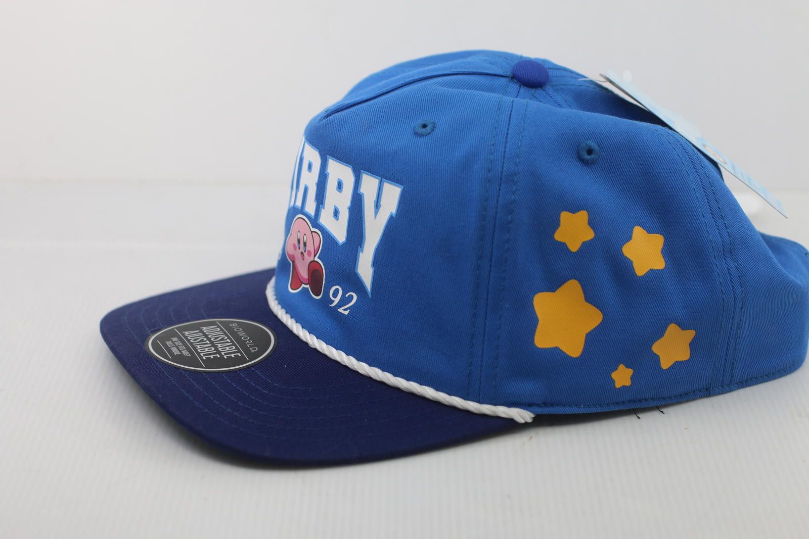Other Nintendo Kirby 1992 Adjustable Snapback Cap – Bioworld Blue Size ONE SIZE - 4 Thumbnail
