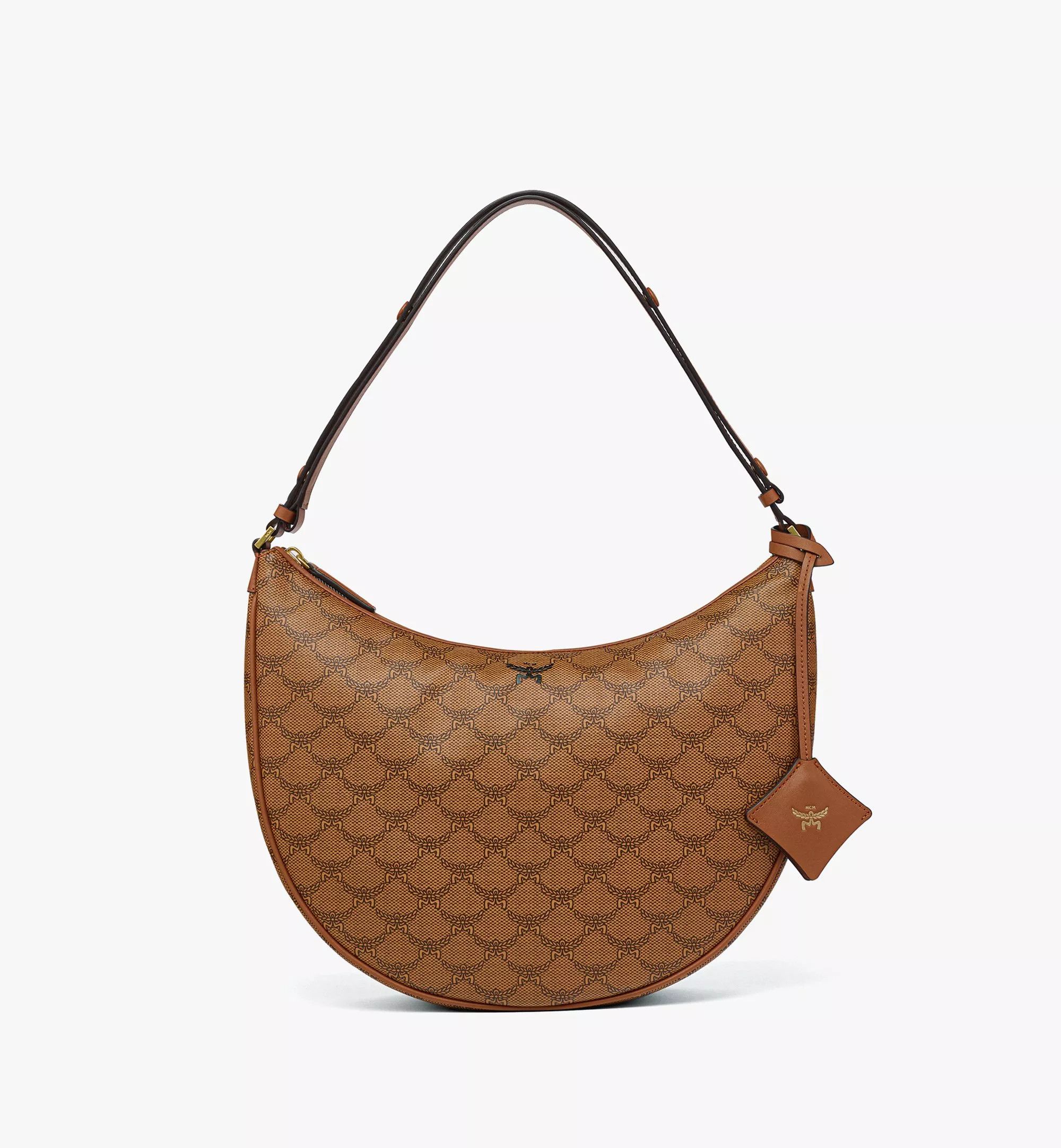 MCM o1mt1gz0725 Size: OS / Medium Hobo Bag in Brown Size ONE SIZE - 1 Thumbnail