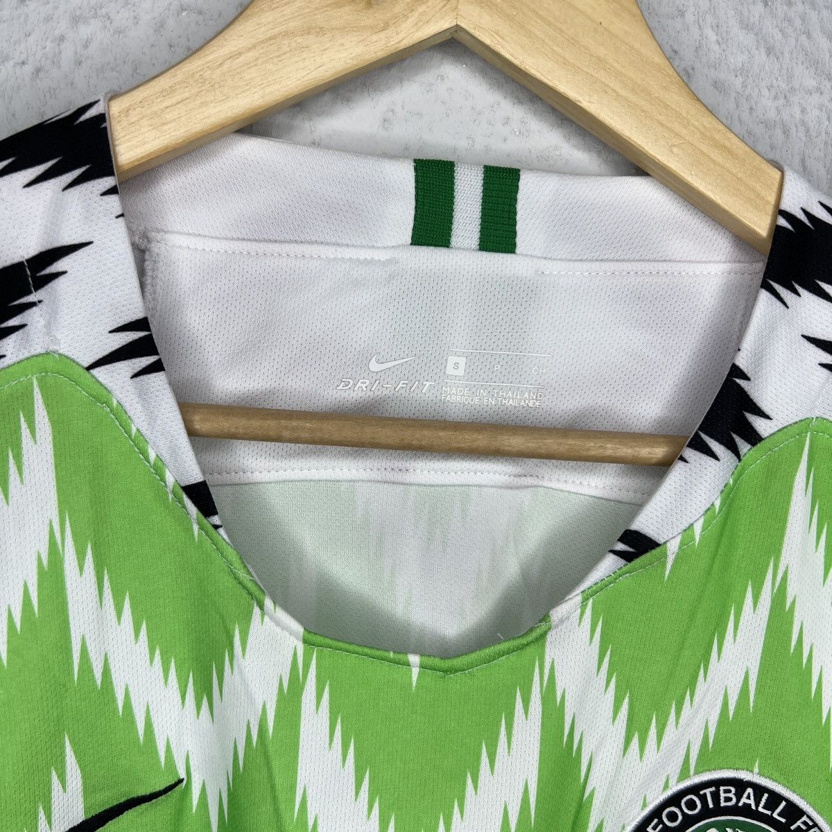 Nike Nike Nigeria Soccer Jersey Tshirt Tee Green Full Print Home Size US S / EU 44-46 / 1 - 5 Thumbnail