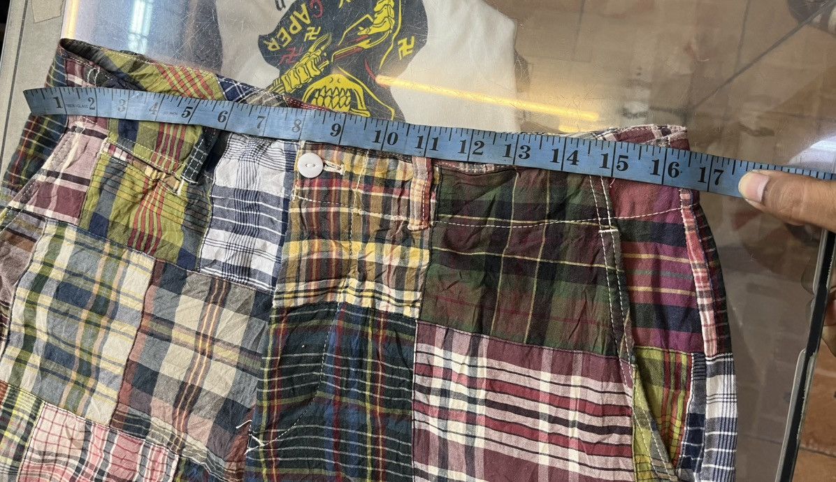 Polo Ralph Lauren Polo by Ralph Lauren Madras Patchwork Short Pants Size US 33 - 10 Thumbnail