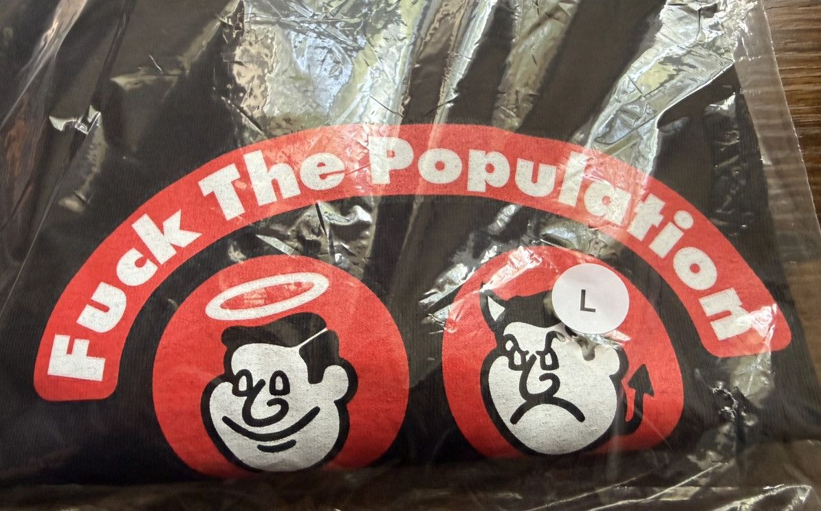 Fuck The Population FTP The Good & The Bad Tee Black Size Large Size US L / EU 52-54 / 3 - 3 Thumbnail