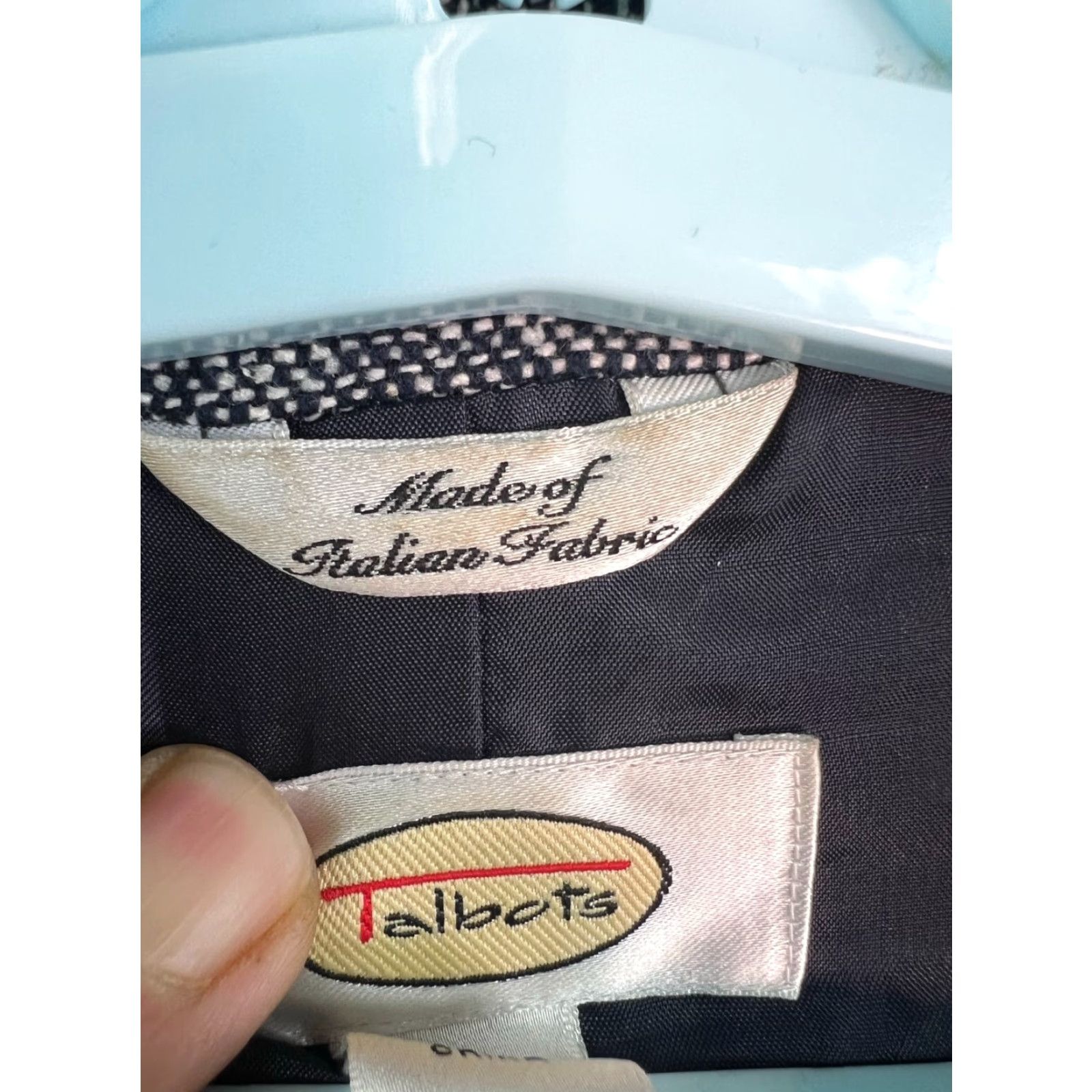 Talbots Talbots Gray One-Button Knotch Point Blazer Dress Jacket 12 Womens Suit Jacket Blazer 12 Gray Size XL / US 12-14 / IT 48-50 - 6 Thumbnail