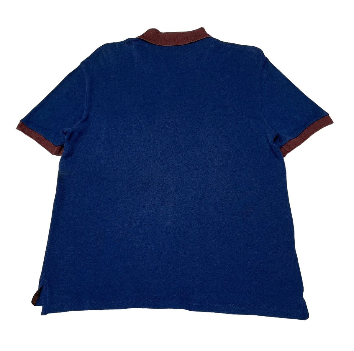 Salvatore Ferragamo Vintage Brand Salvatore Ferragamo Polos 1990s Size US L / EU 52-54 / 3 - 2 Thumbnail