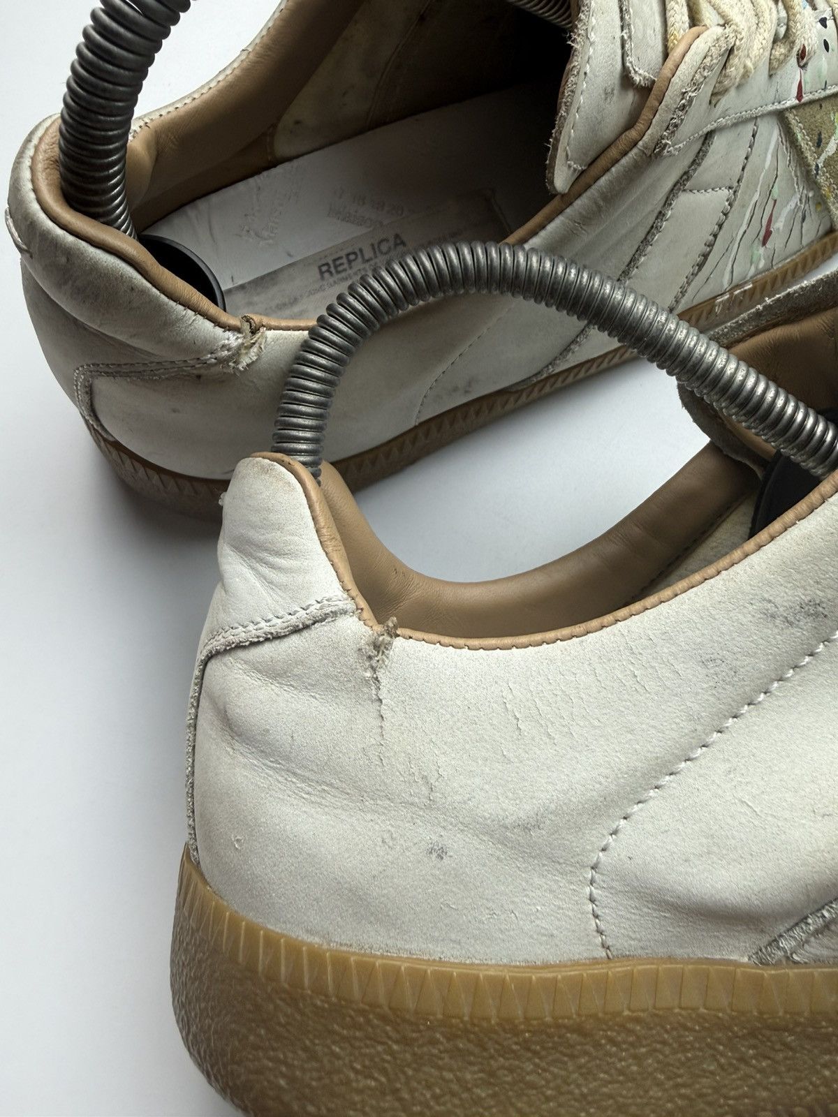 Maison Margiela Maison Margiela Gats Paint Splatter Size US 7 / EU 40 - 10 Thumbnail