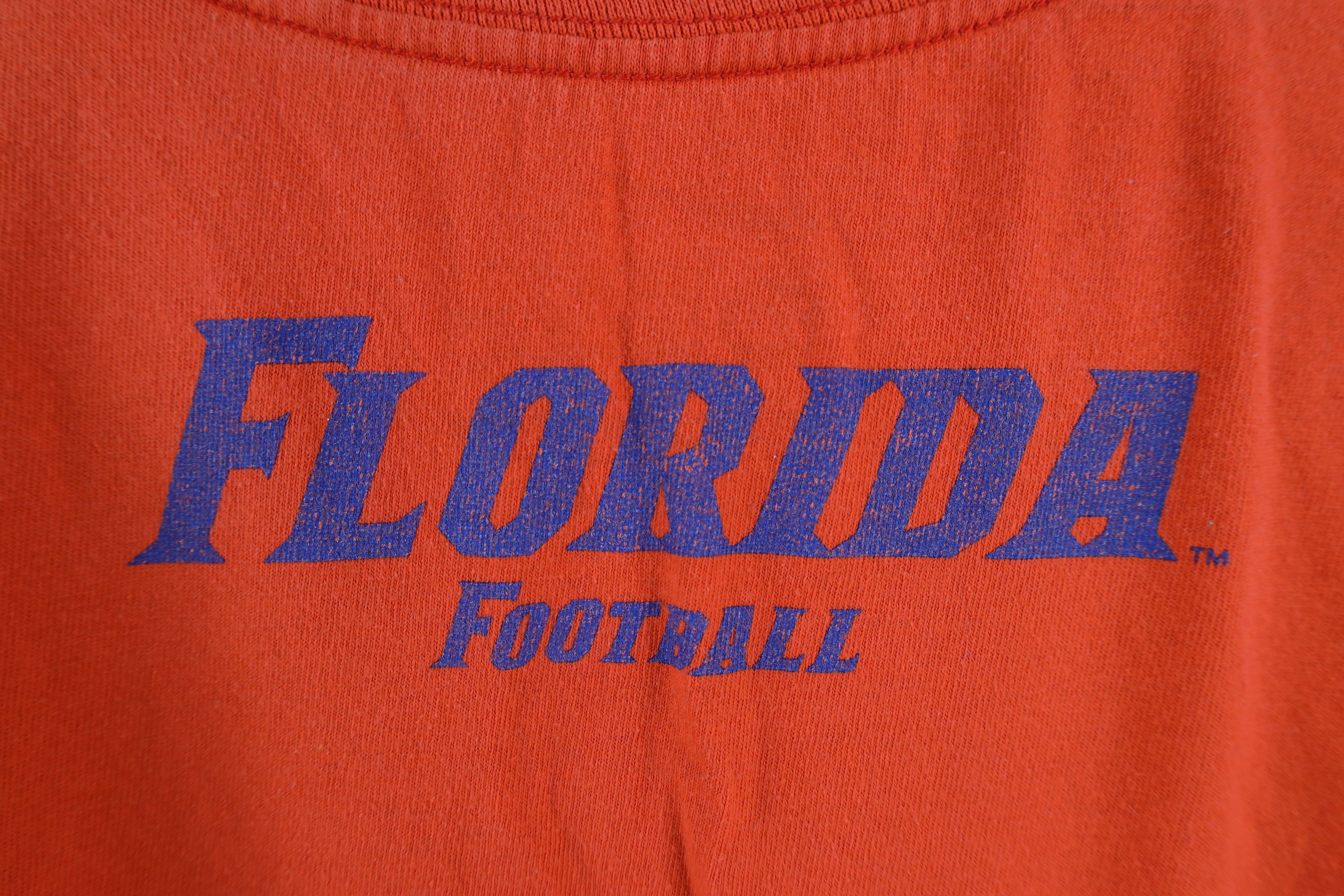 Nike × Vintage Vintage Nike Scott Mini Swoosh University of Florida T-Shirt Size US XXL / EU 58 / 5 - 9 Thumbnail