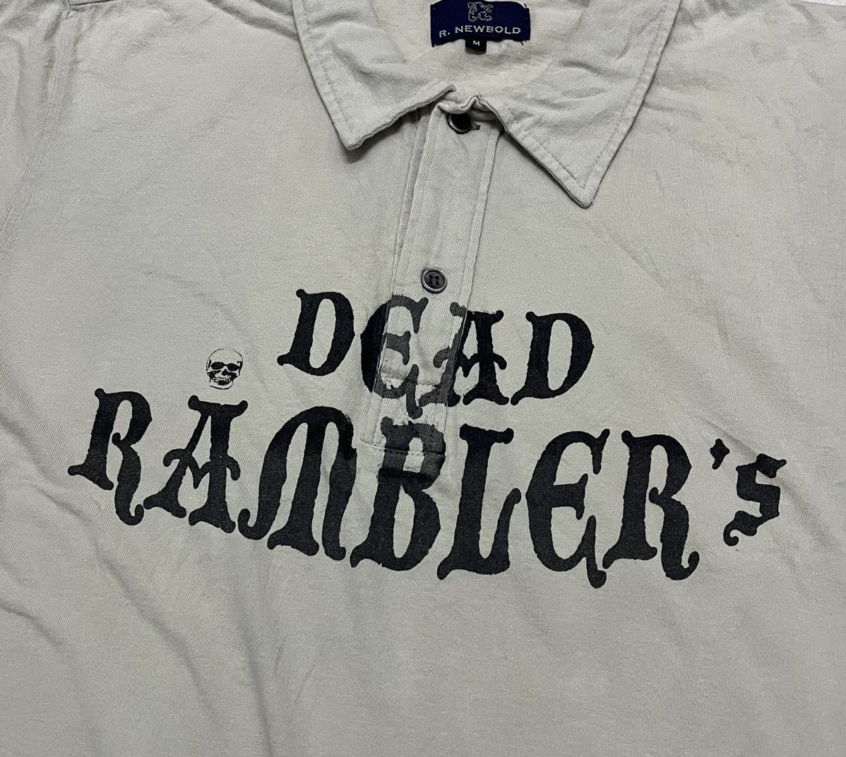 R.Newbold × Vintage Vintage R.NEWBOLD Polo Shirt x Skulls Size US S / EU 44-46 / 1 - 3 Thumbnail