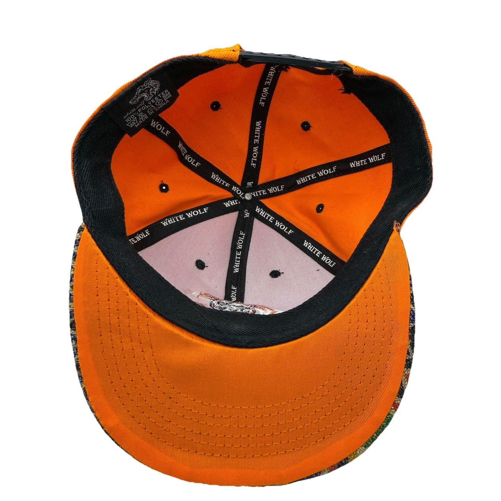 Other White Wolf Chicago Bears Adjustable Snapback Hat Orange Flat Size ONE SIZE - 5 Thumbnail
