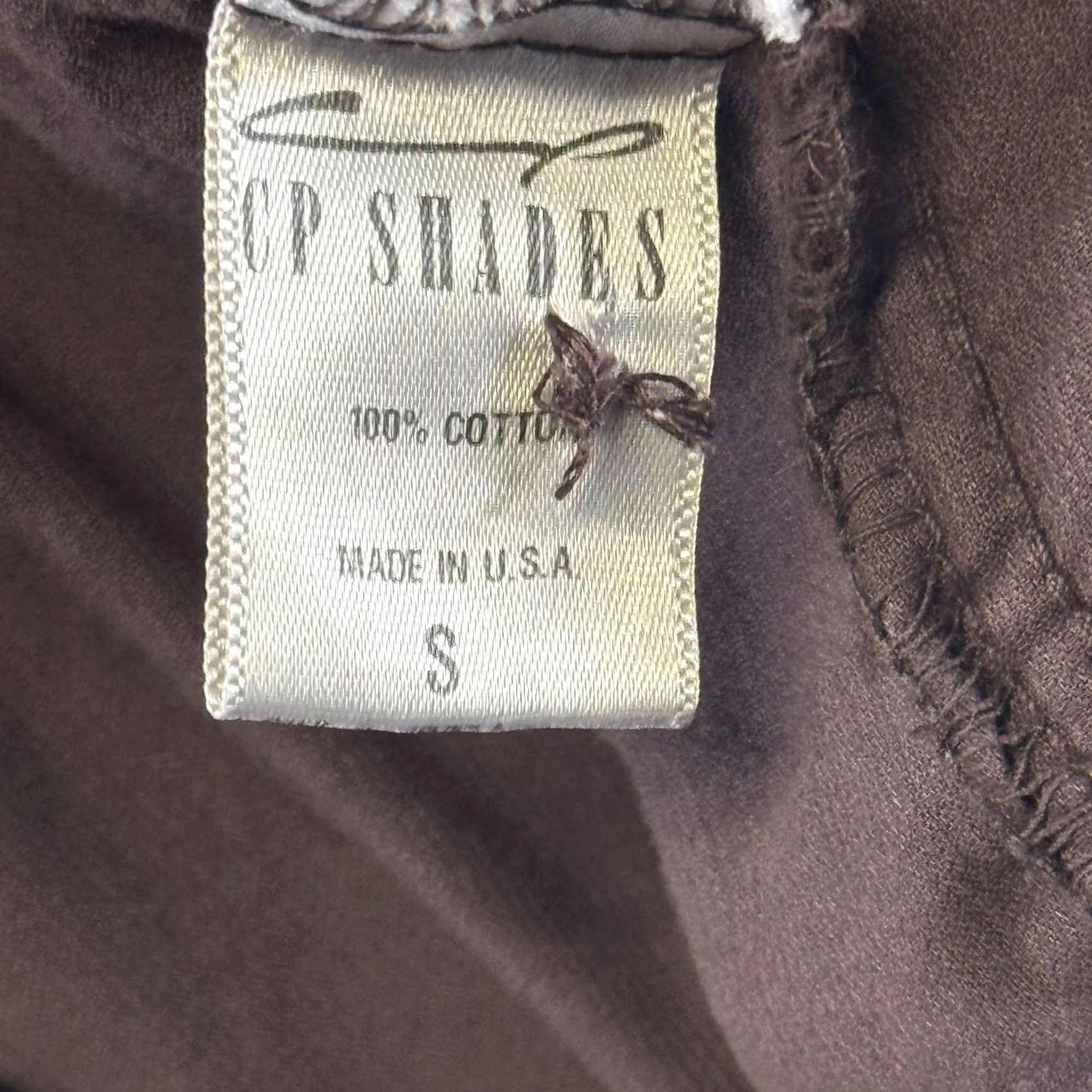 Vintage VINTAGE CP Shades Shirt Womens Small Brown Corduroy Button Front Made in USA Pockets Size S / US 4 / IT 40 - 4 Thumbnail