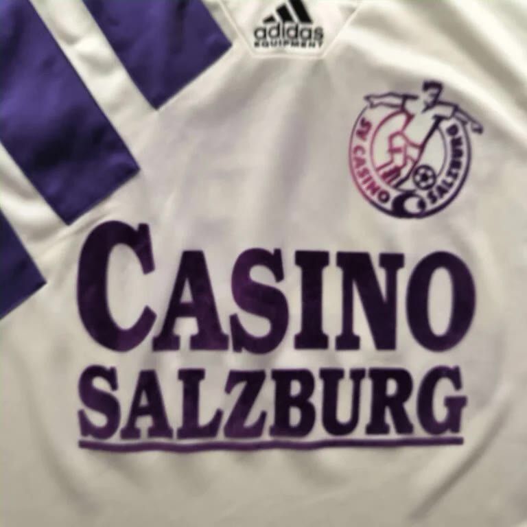 Adidas Casino Salzburg 1993-95 home #19 football jersey size XL Size US XL / EU 56 / 4 - 5 Thumbnail