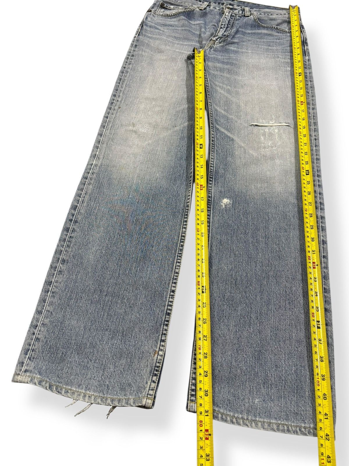 Levi's Vintage Levis 502 Faded Straight Leg Distressed Grunge Jeans Size US 32 / EU 48 - 13 Thumbnail