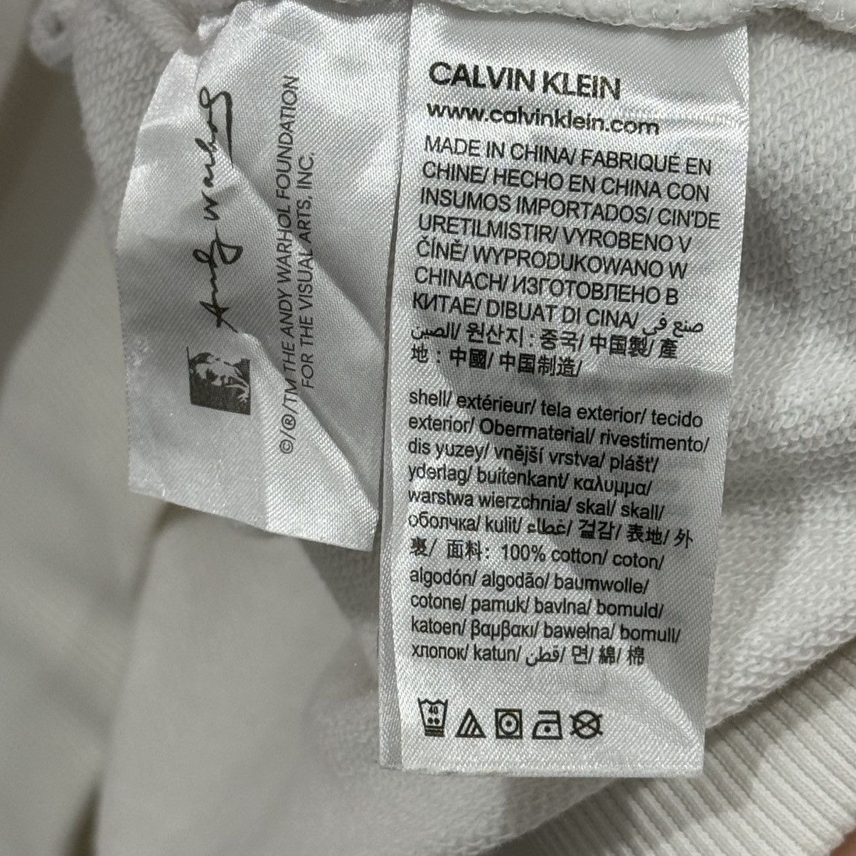 Calvin Klein Calvin Klein x Andy Warhol Photo Tee Sweatshirt Size US M / EU 48-50 / 2 - 4 Thumbnail