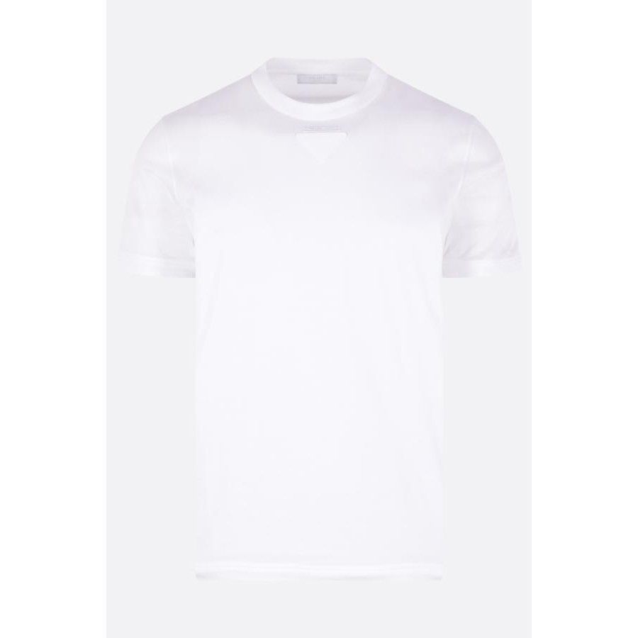 Prada PRADA Shapeable White Cotton T-Shirt New & Authentic (Men's Size US L / EU 52-54 / 3 - 1 Thumbnail