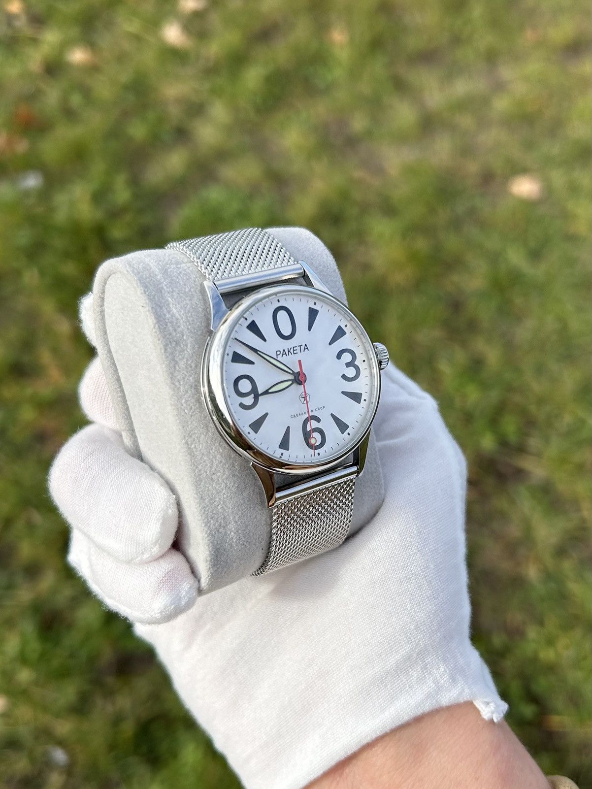 Vintage Vintage Watch Raketa Zero USSR Soviet Mechanical 1980s Size ONE SIZE - 6 Thumbnail